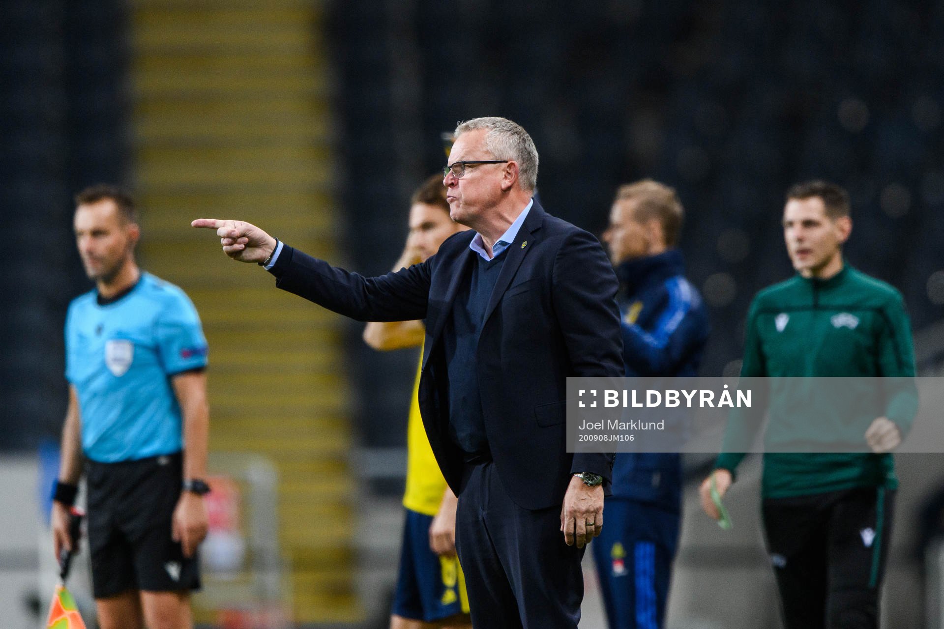 Head coach Janne Andersson of Sweden