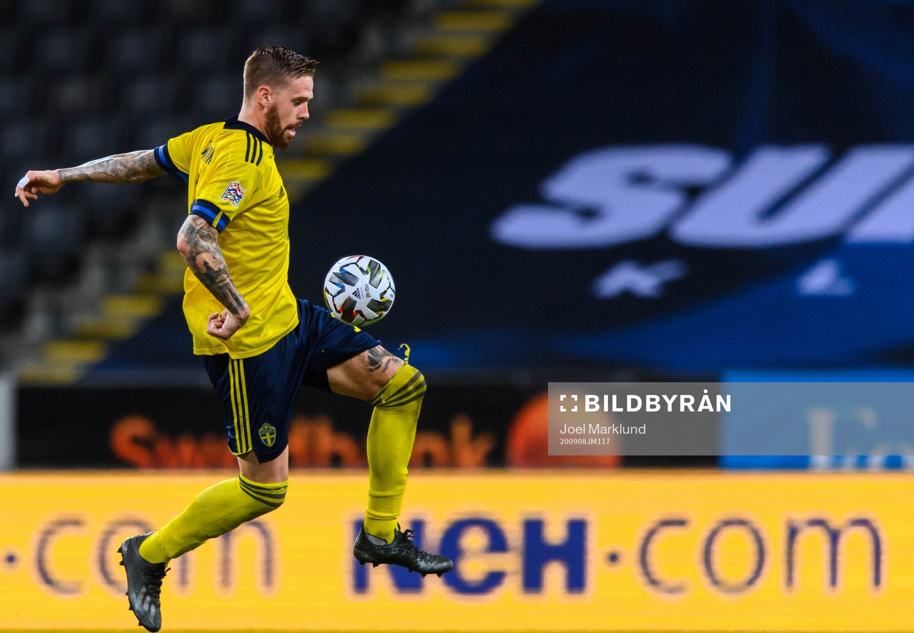Pontus Jansson of Sweden