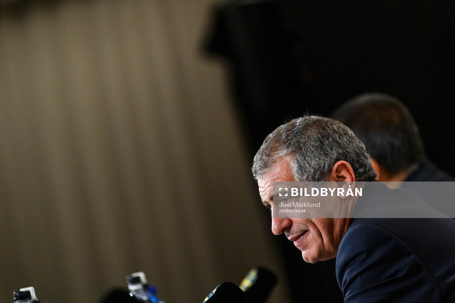 Head coach Fernando Santos of Portugal at a press conference
