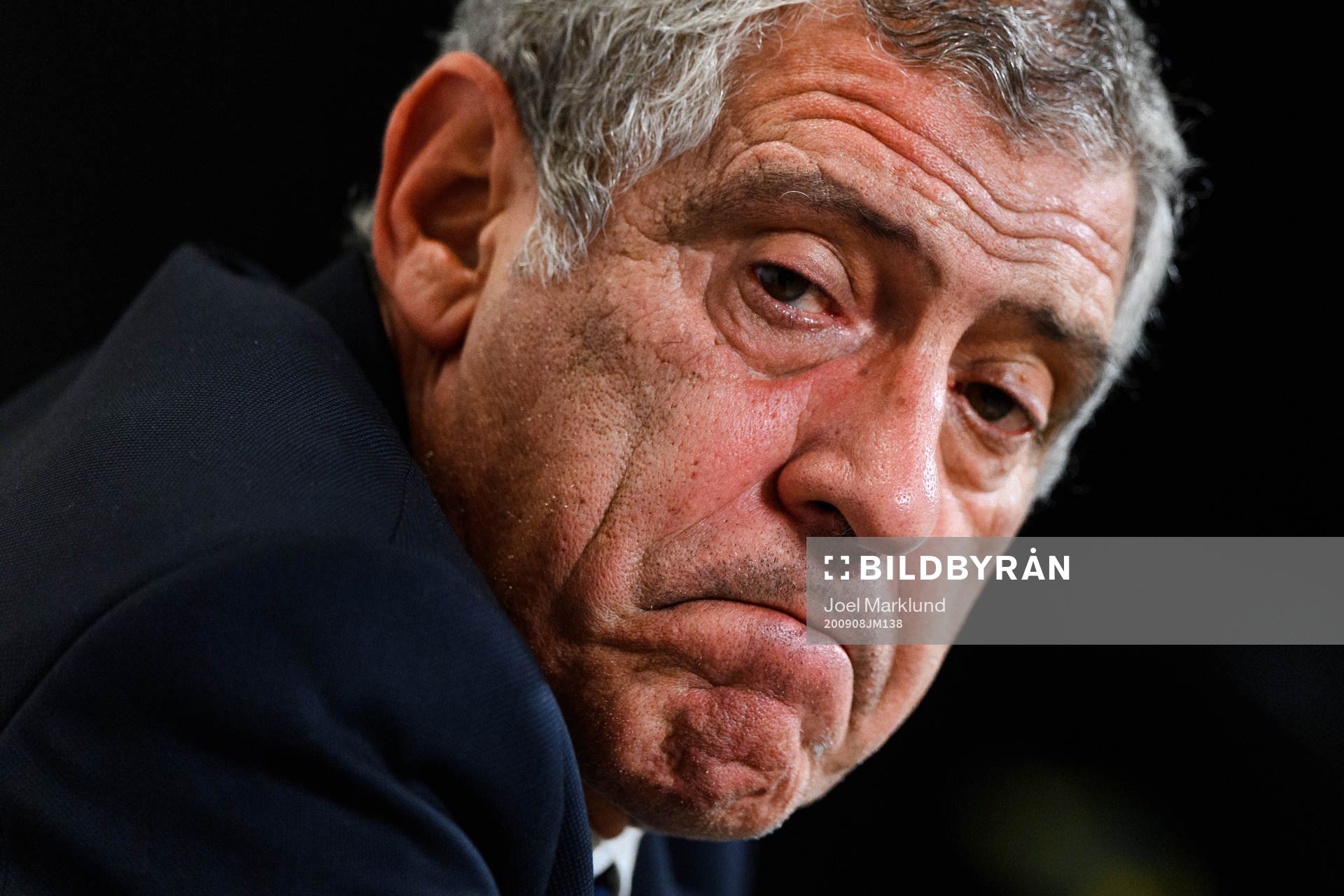 Head coach Fernando Santos of Portugal at a press conference
