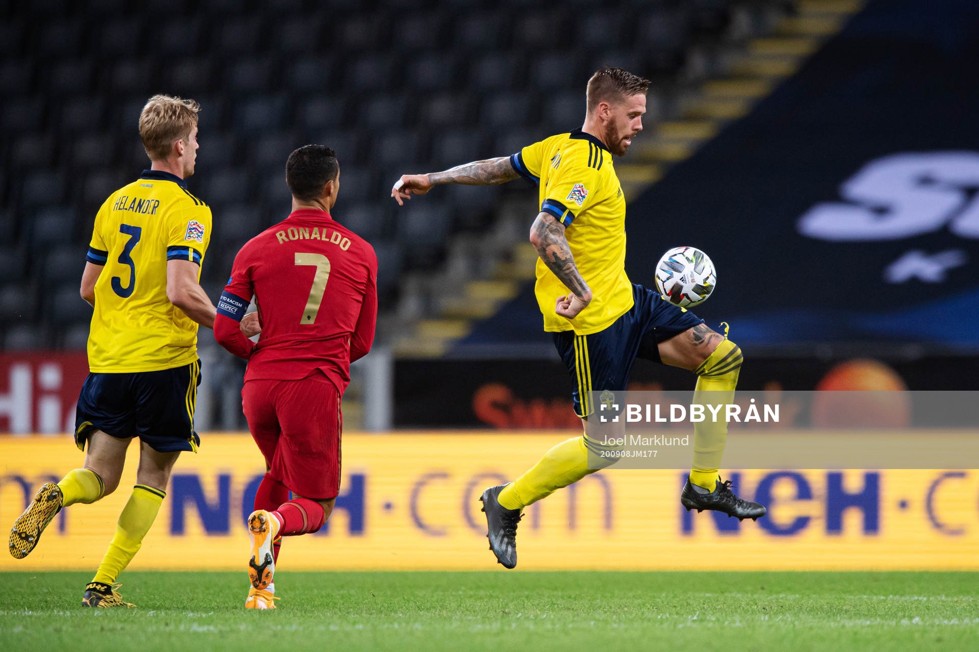 Pontus Jansson of Sweden