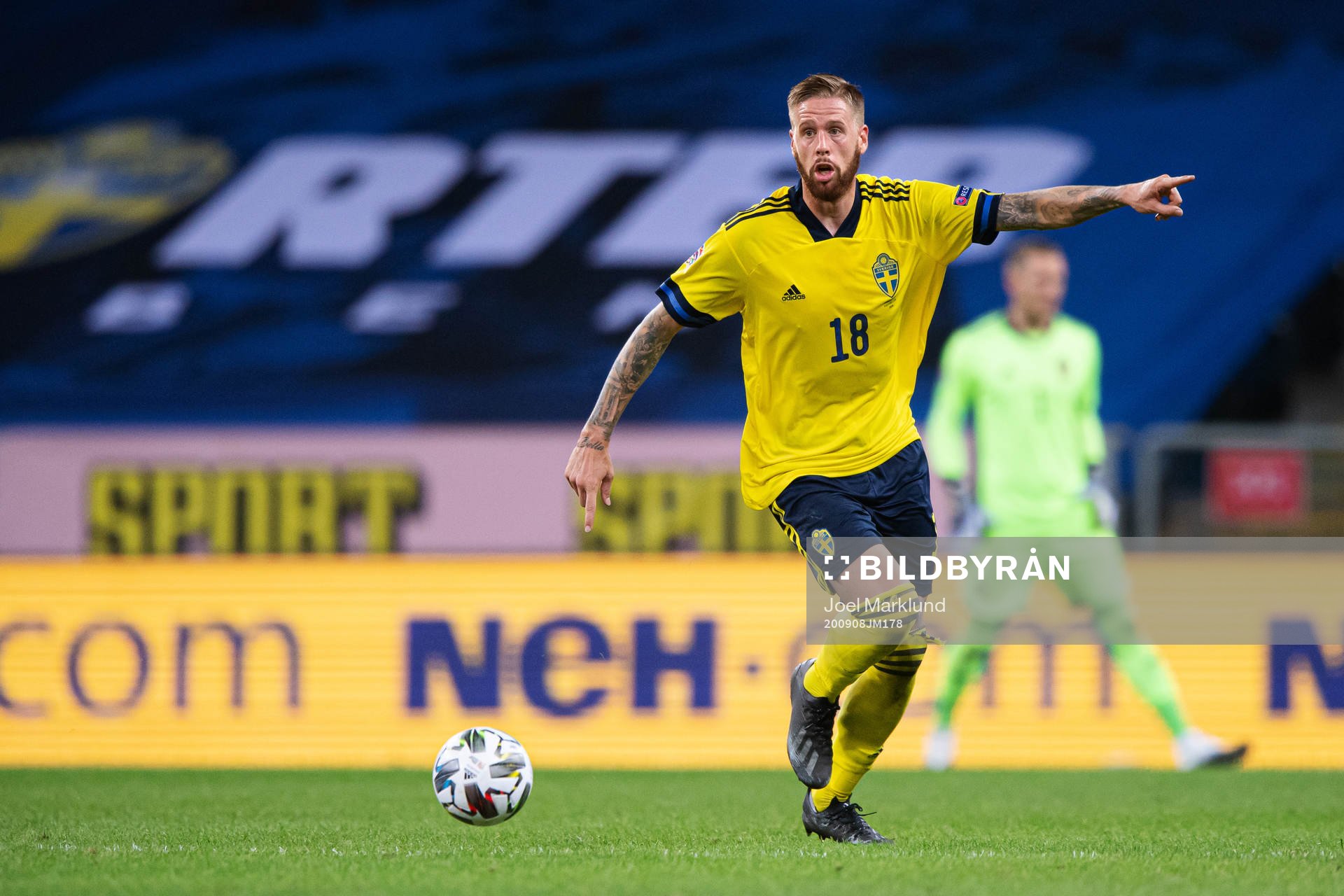 Pontus Jansson of Sweden