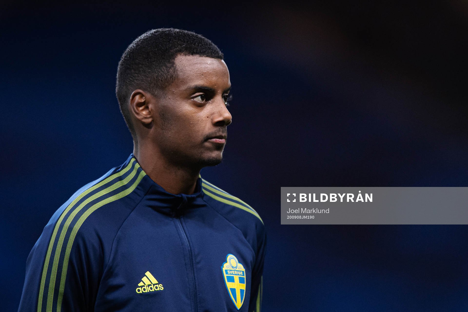 Alexander Isak of Sweden