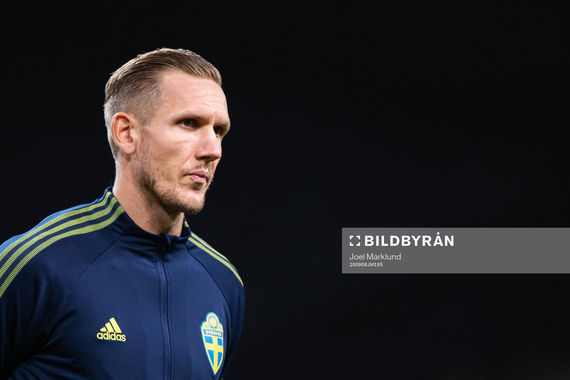Goalkeeper Robin Olsen of Sweden