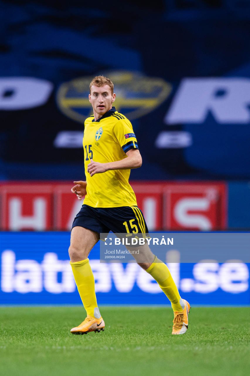 Dejan Kulusevski of Sweden