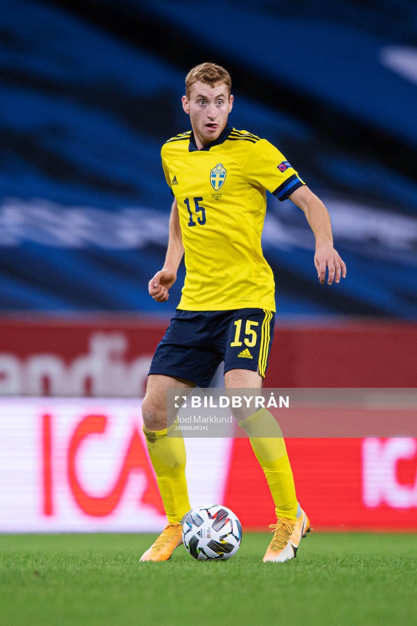 Dejan Kulusevski of Sweden