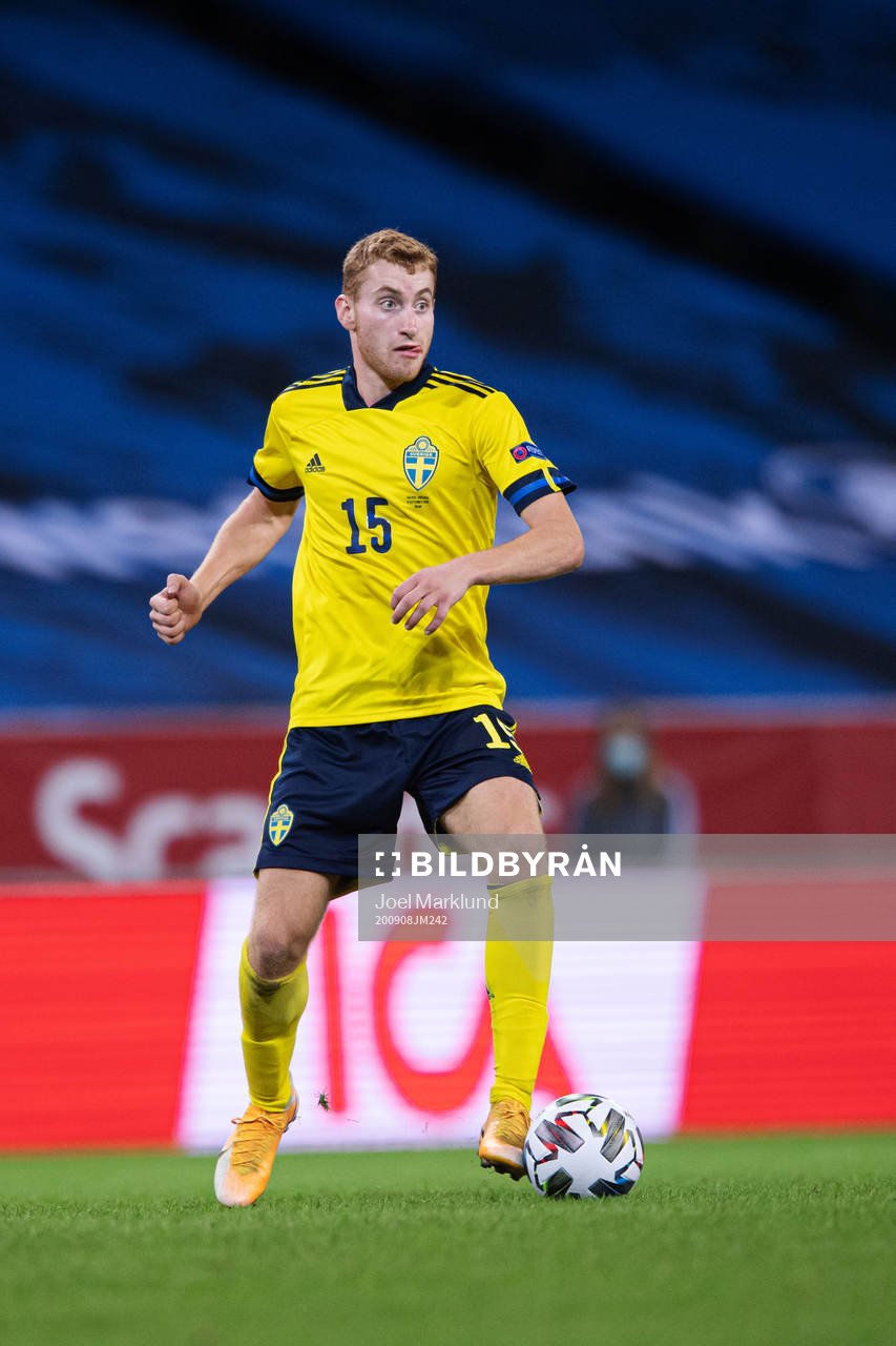 Dejan Kulusevski of Sweden