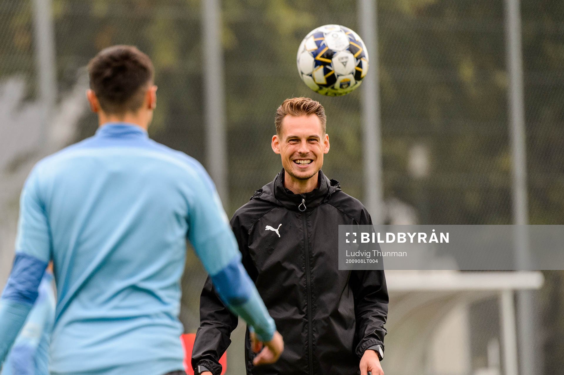 Assisterande tränare Daniel Bäckström