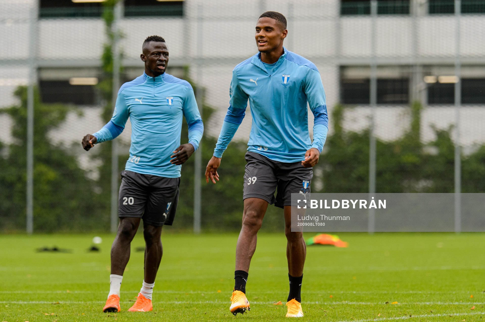 Bonke Innocent och Amin Sarr