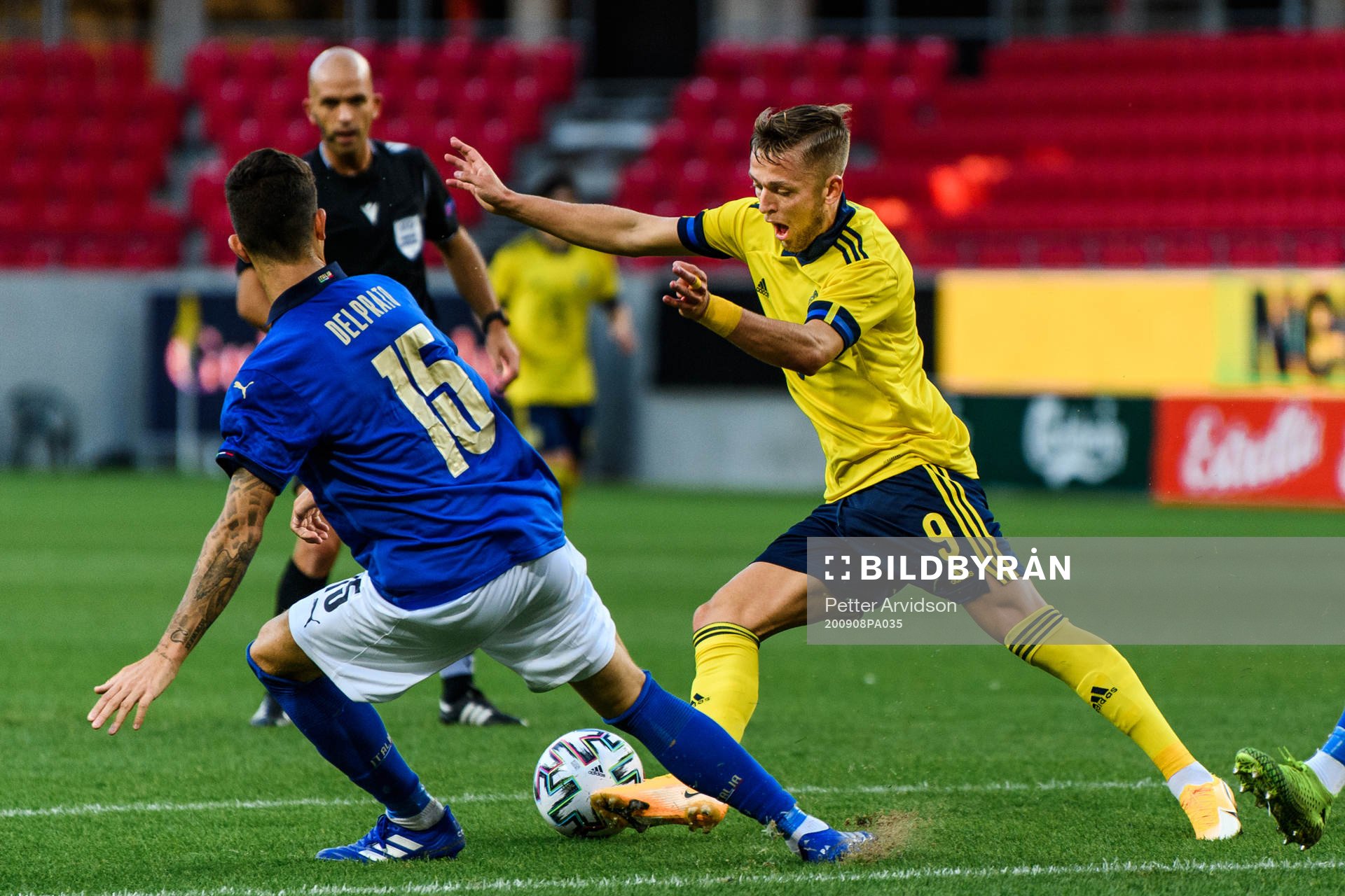 Enriro Del Prato of Italy and Jesper Karlsson of Sweden