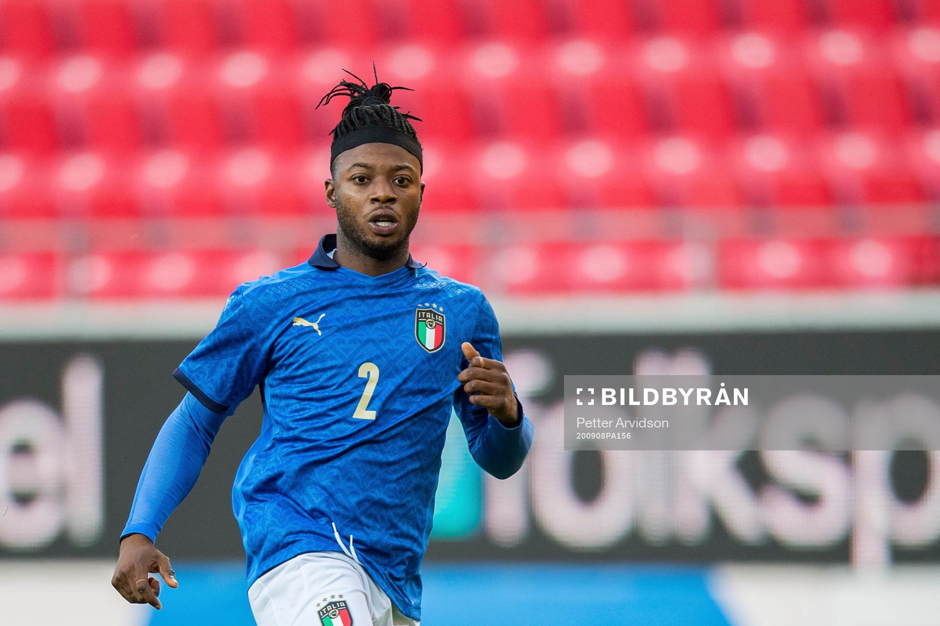 Claud Adjapong of Italy