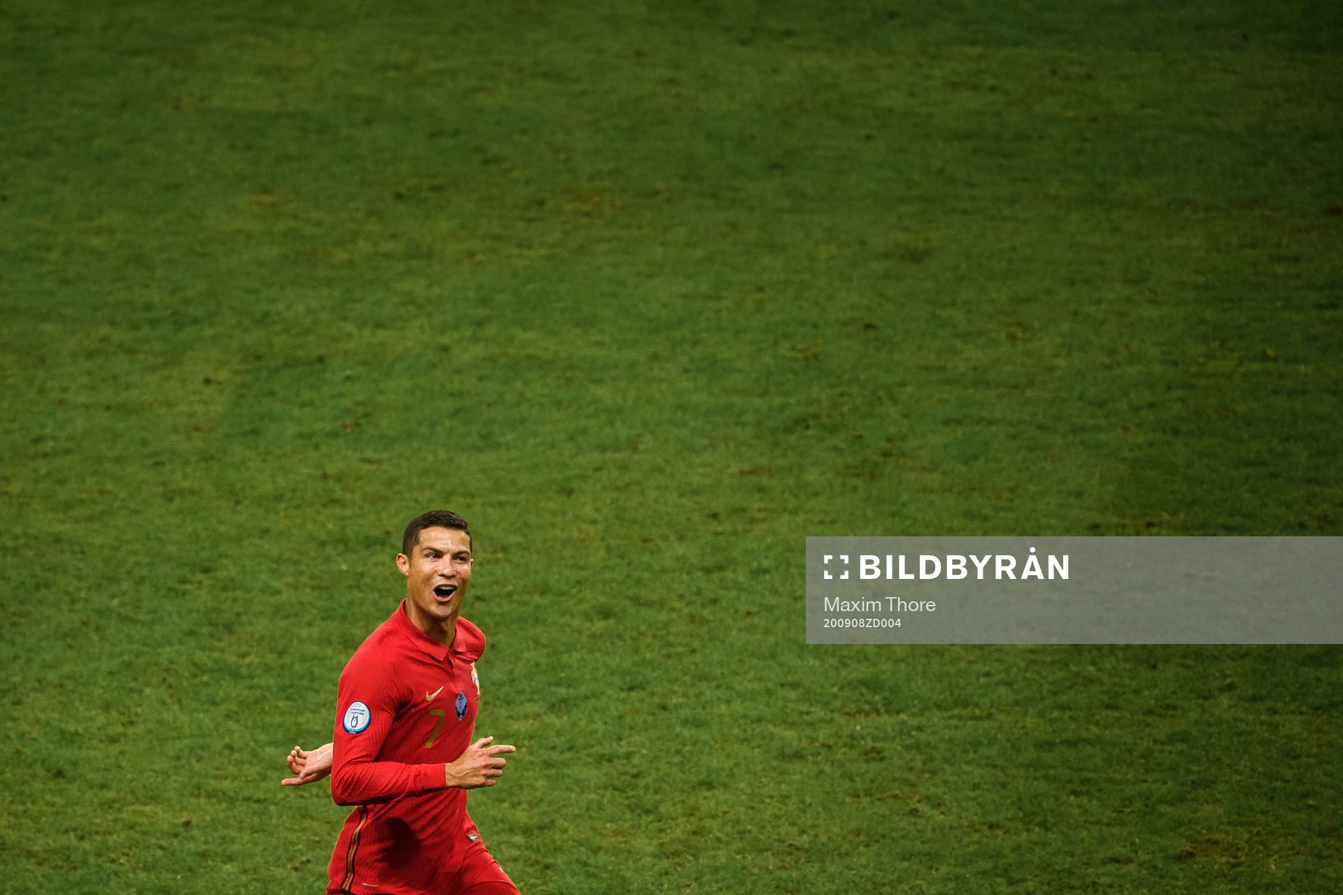 Cristiano Ronaldo of Portugal celebrates