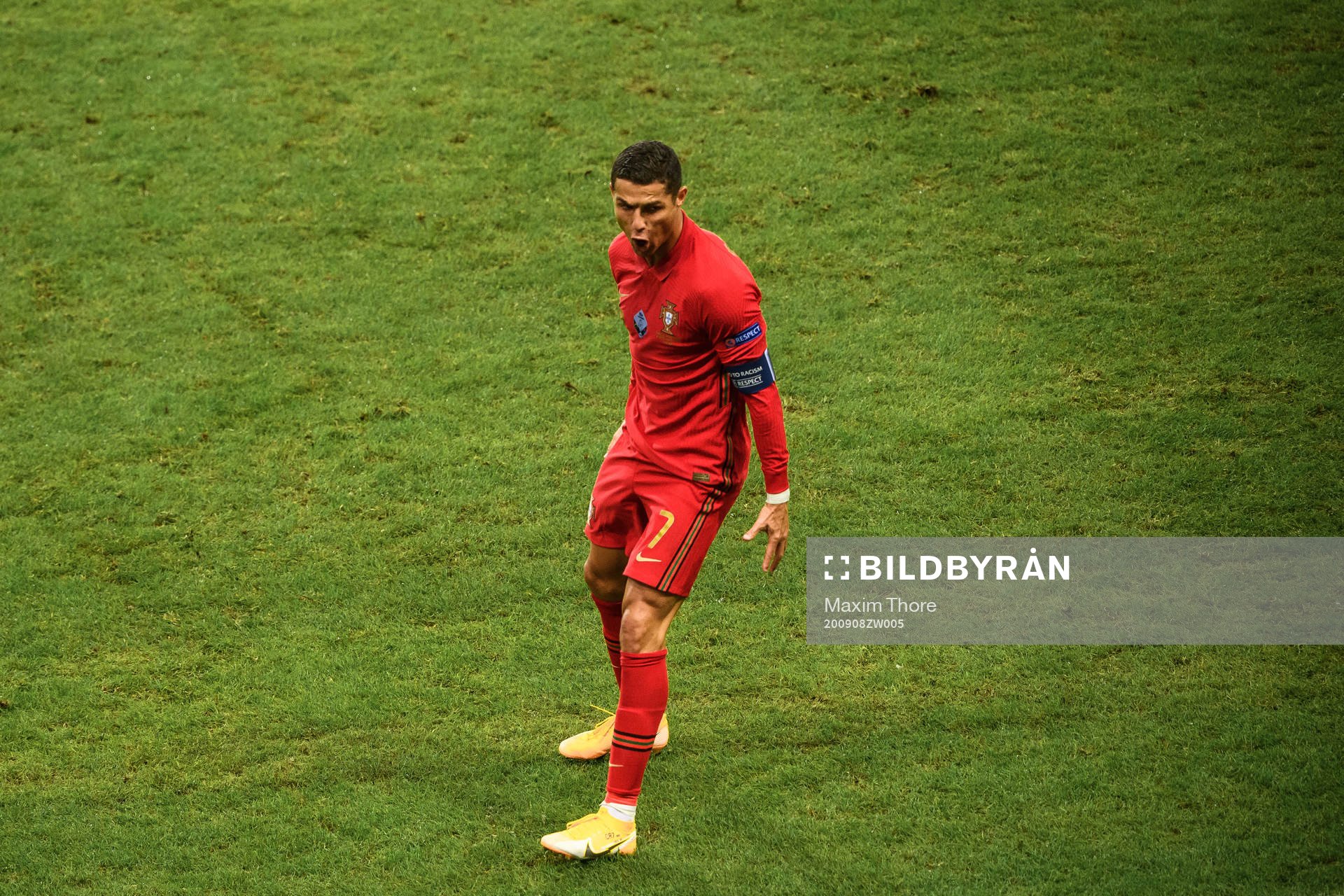 Cristiano Ronaldo of Portugal celebrates