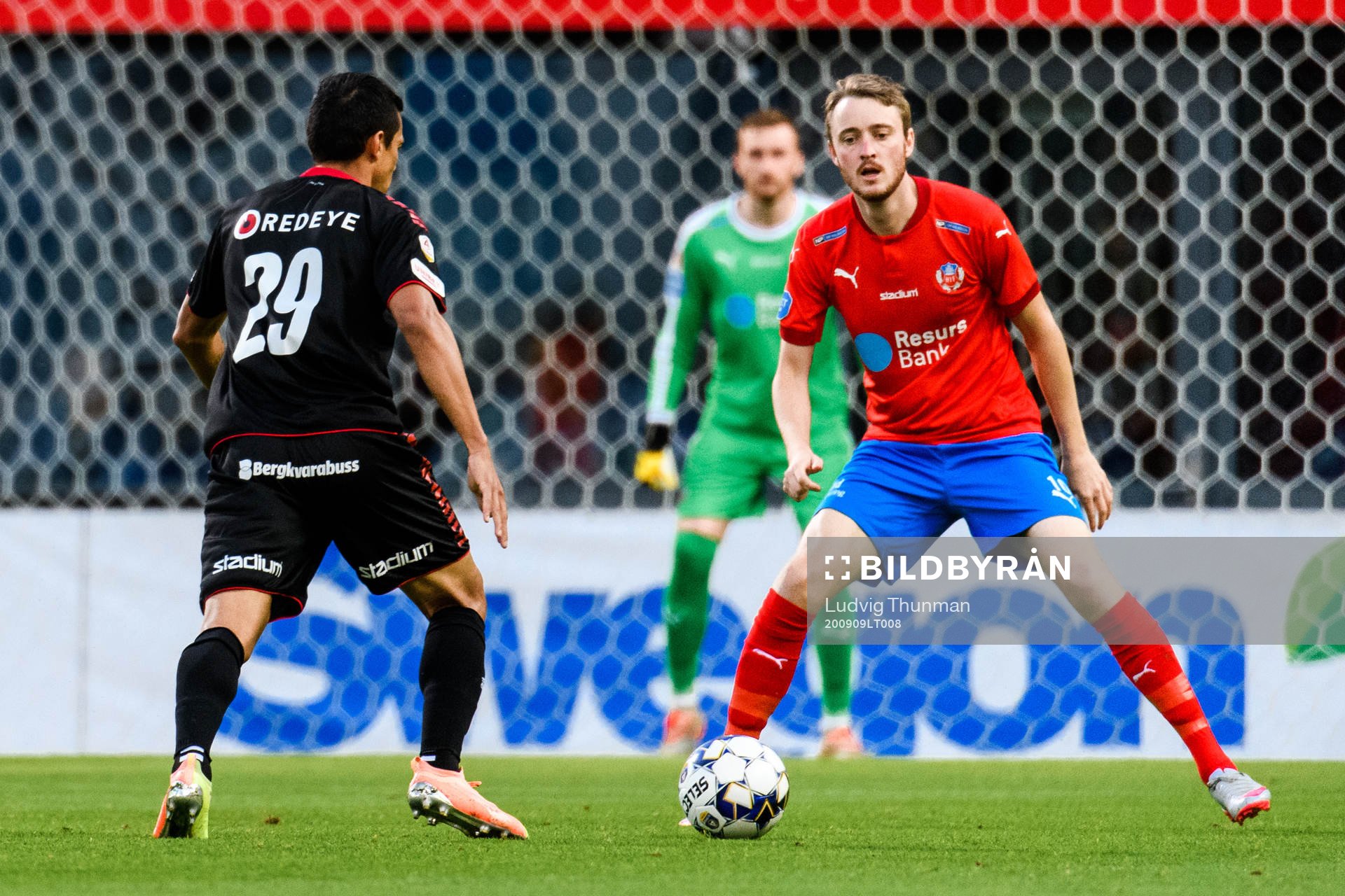 Kalmars Romário Pereira Sipião och Helsingborgs Rasmus