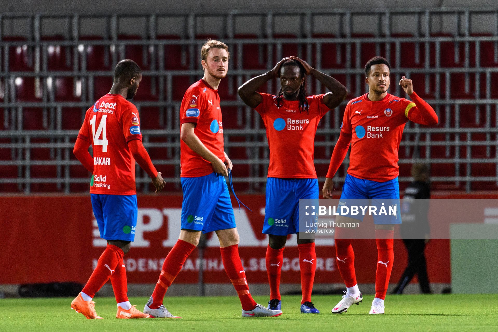 Helsingborgs Mohammed Abubakari , Rasmus Jönsson , Kebba