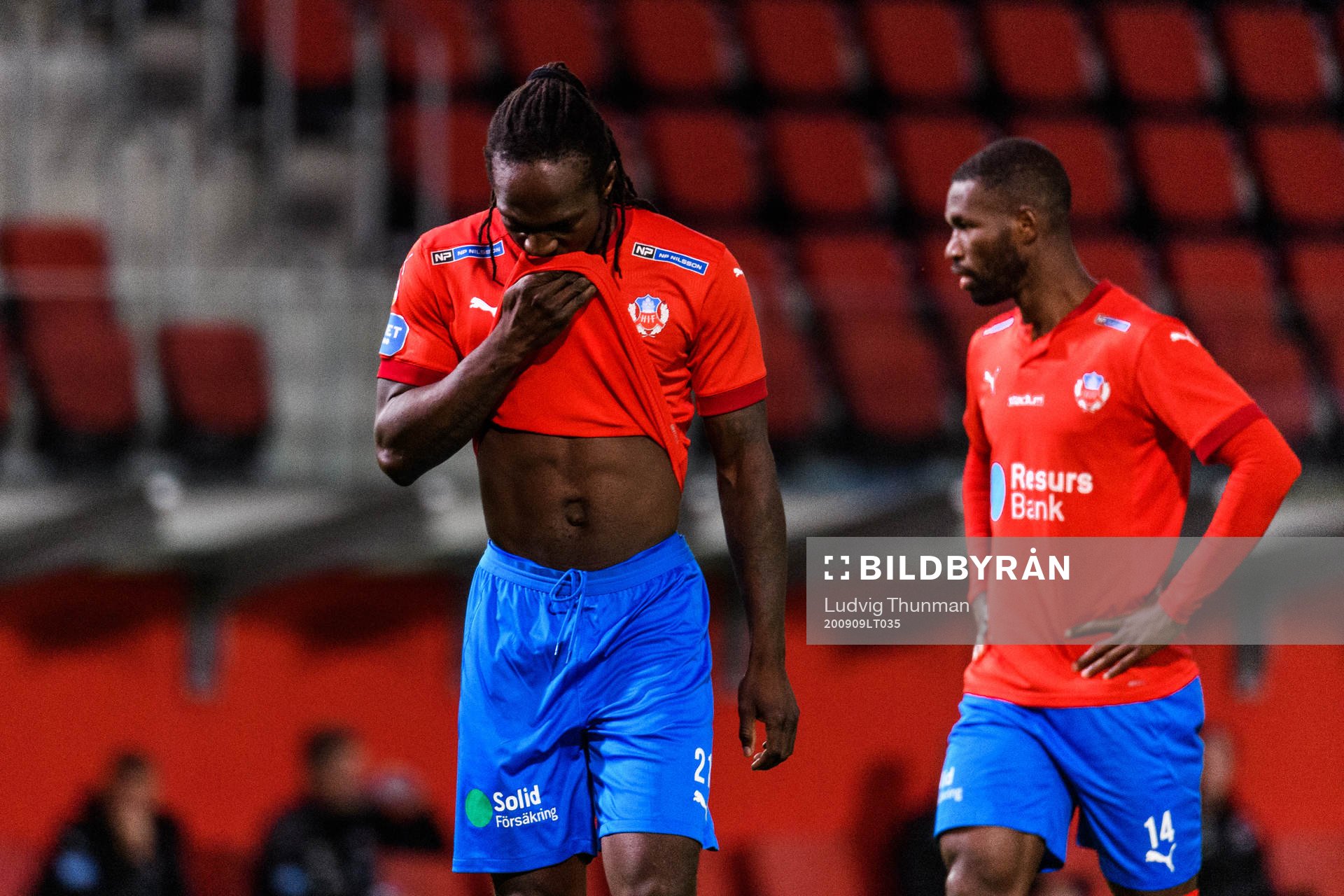 Helsingborgs Kebba Ceesay deppar