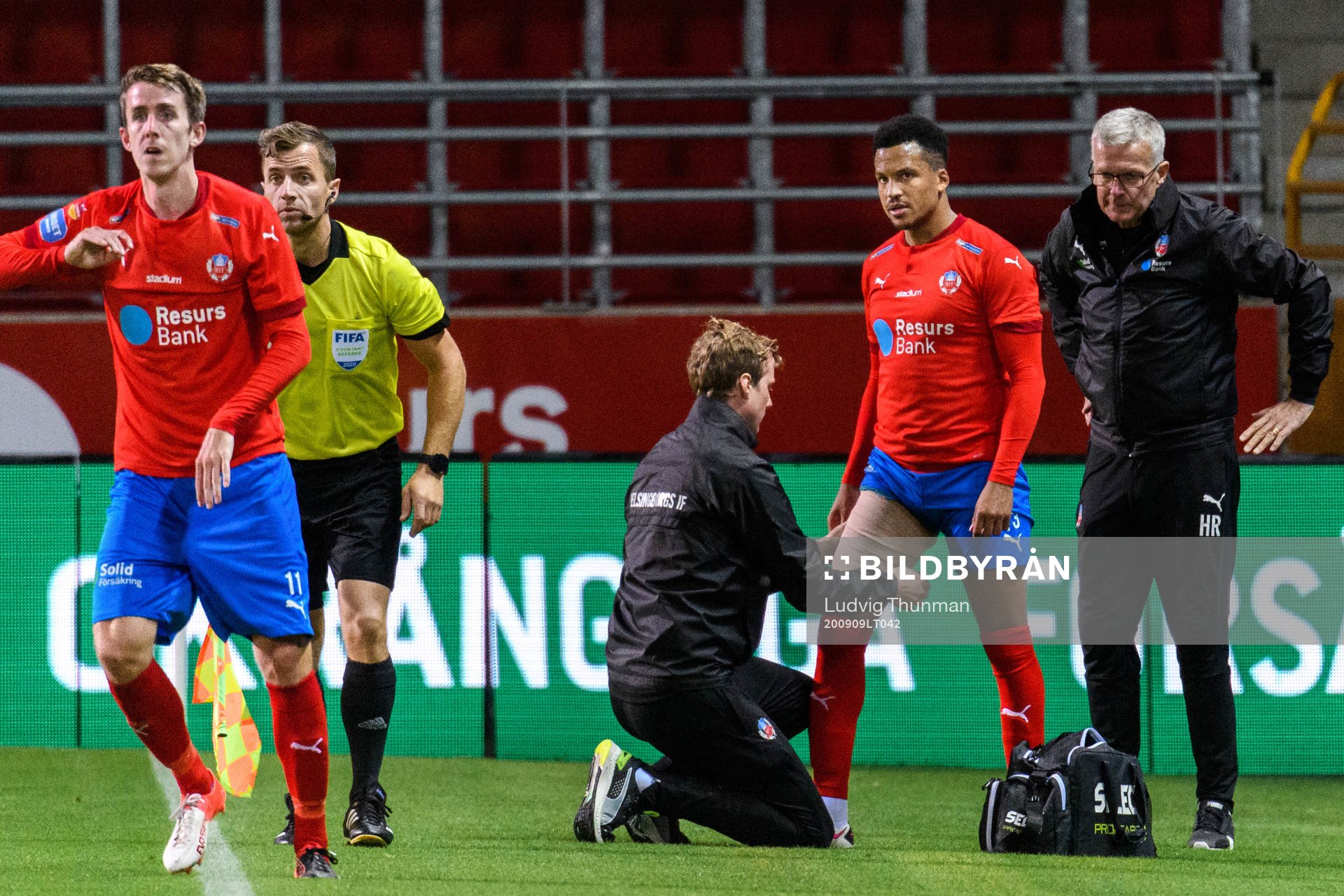 Helsingborgs Martin Olsson får vård