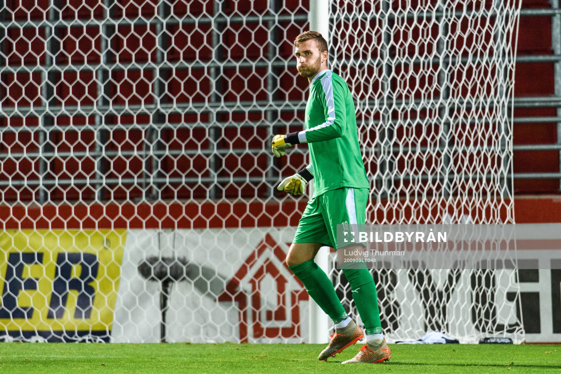 Helsingborgs målvakt Alexander Nilsson