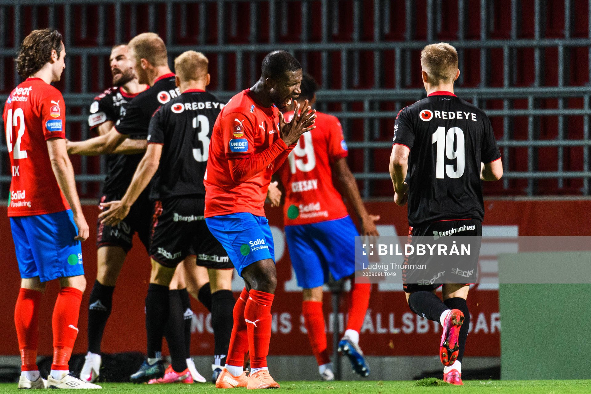 Helsingborgs Mohammed Abubakari deppar