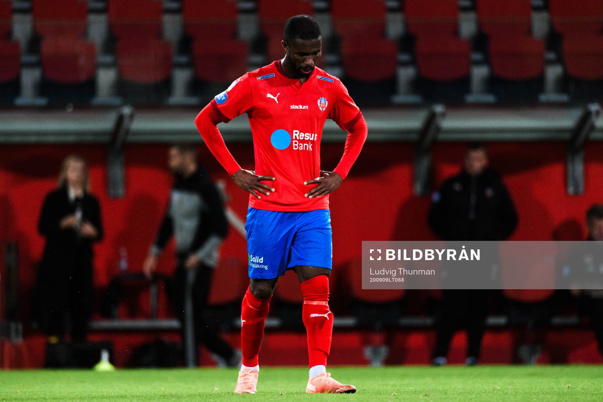 Helsingborgs Mohammed Abubakari deppar
