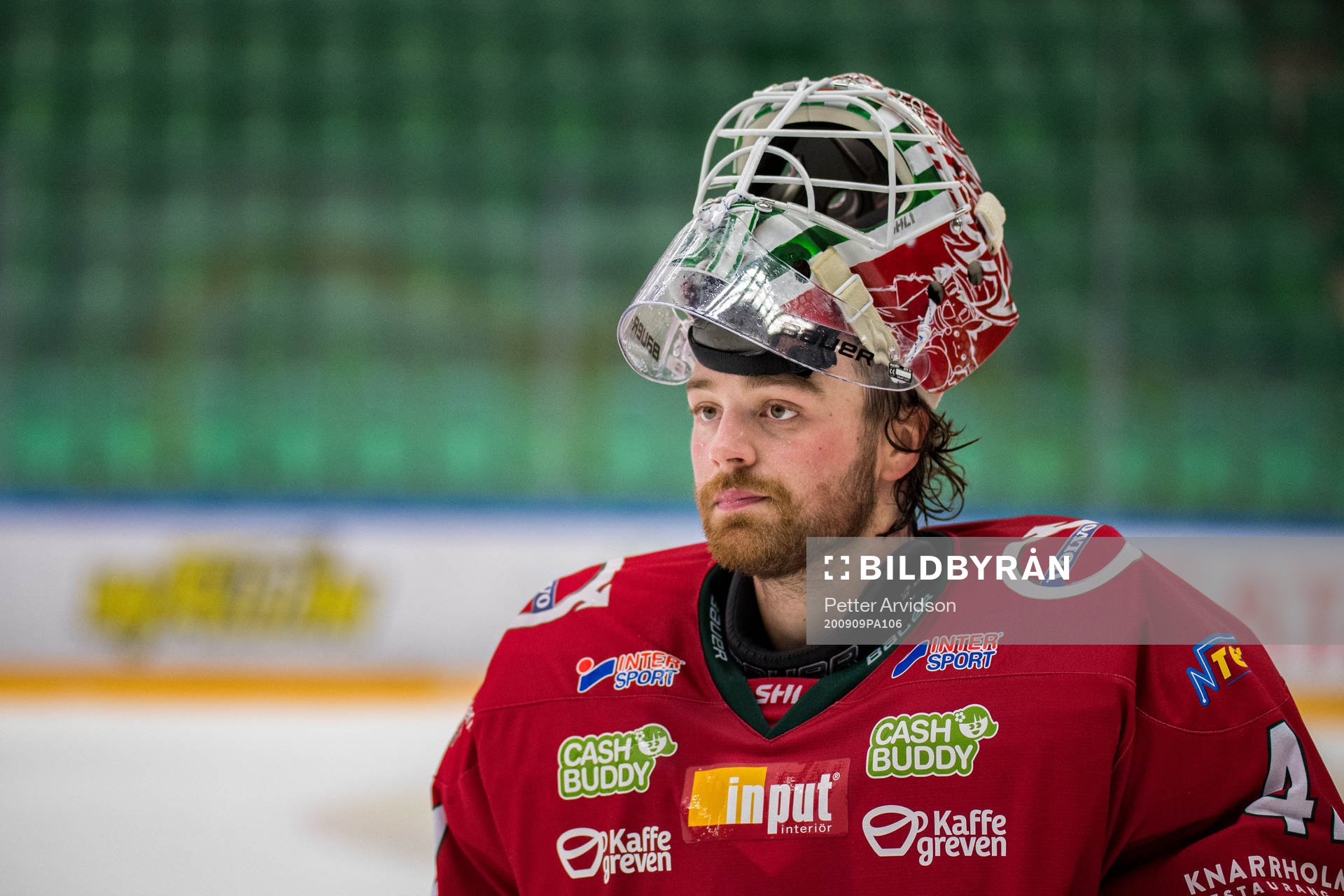 Frölundas målvakt Niklas Rubin