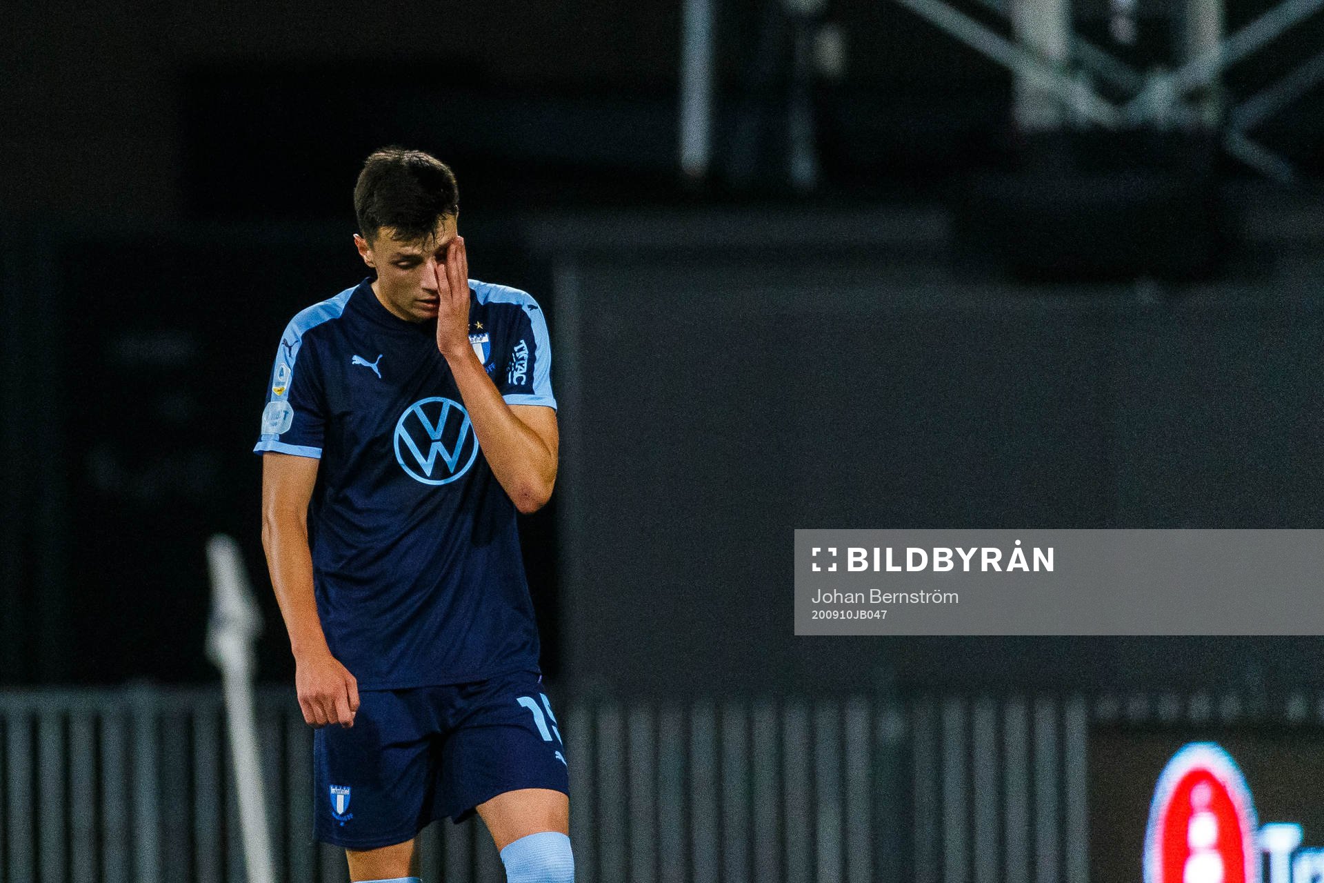 Malmö FFs Anel Ahmedhodzic deppar