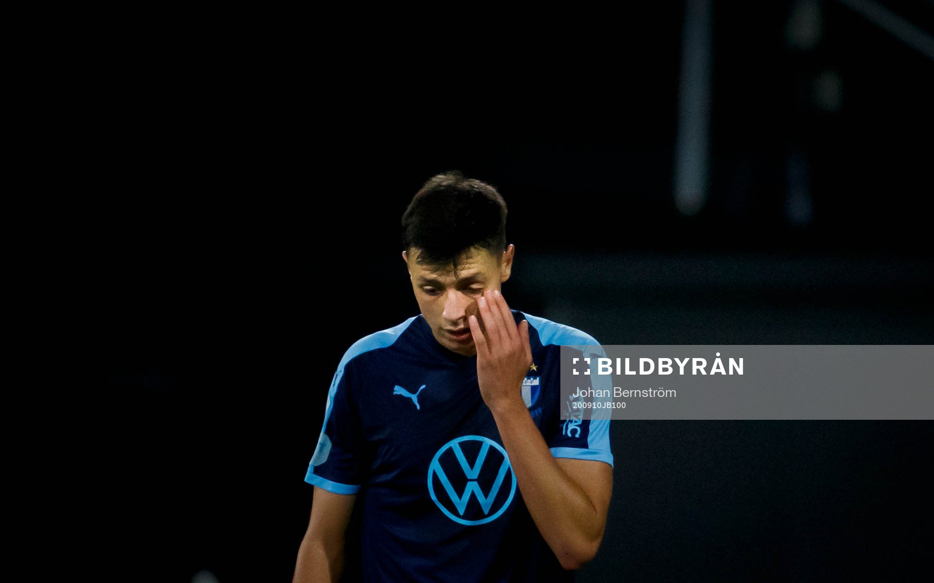 Malmö FFs Anel Ahmedhodzic deppar