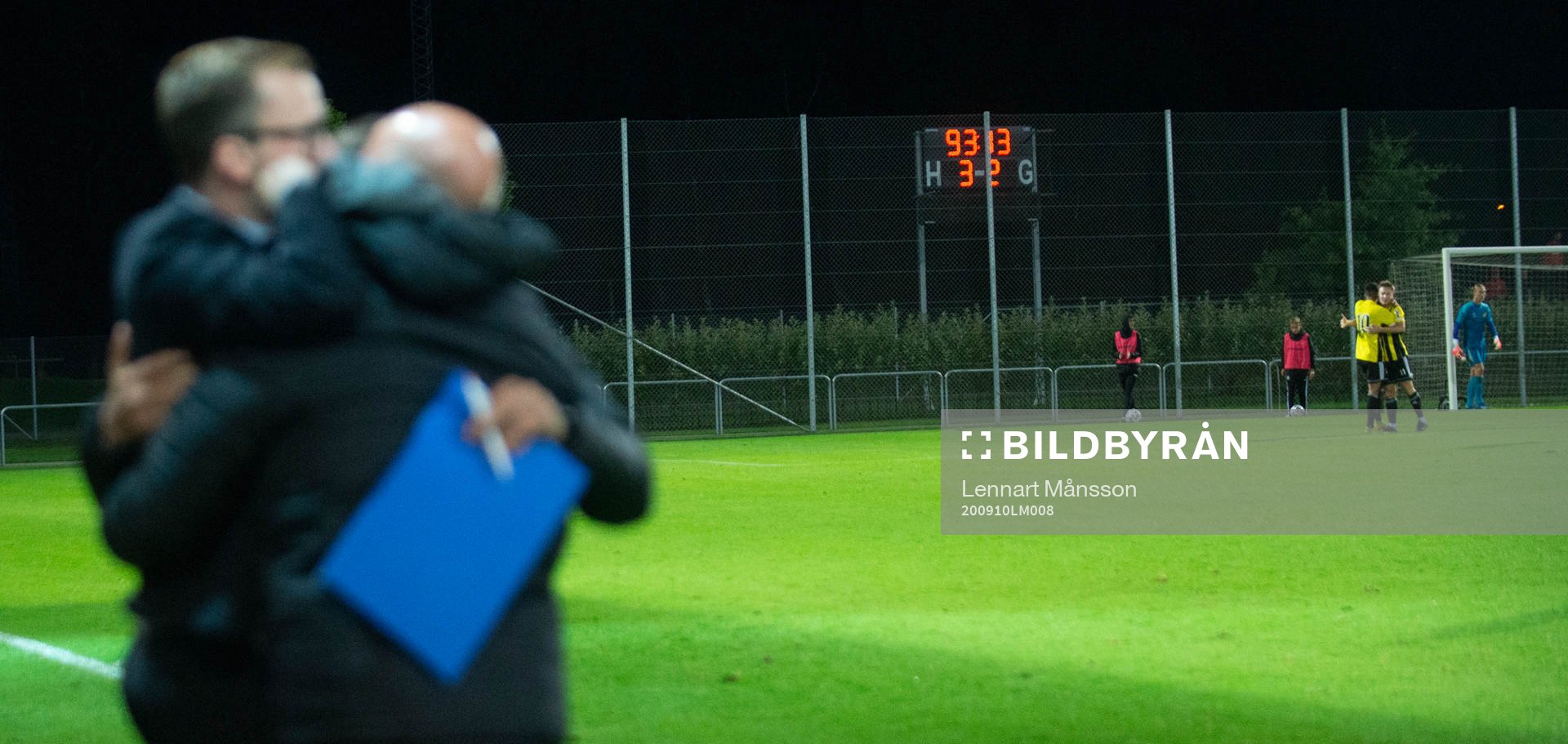 i matchen mellan IFK Hässleholm och Kristianstads FC i
