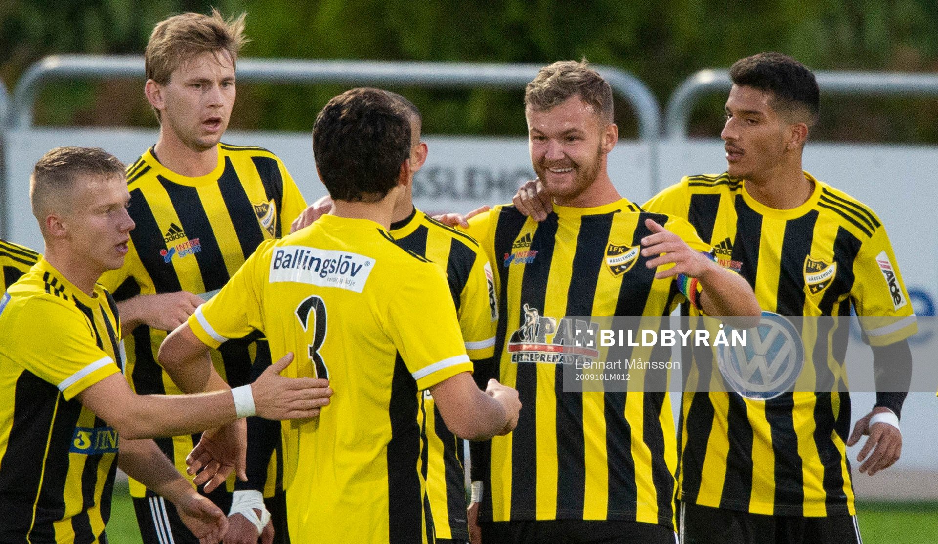 i matchen mellan IFK Hässleholm och Kristianstads FC i