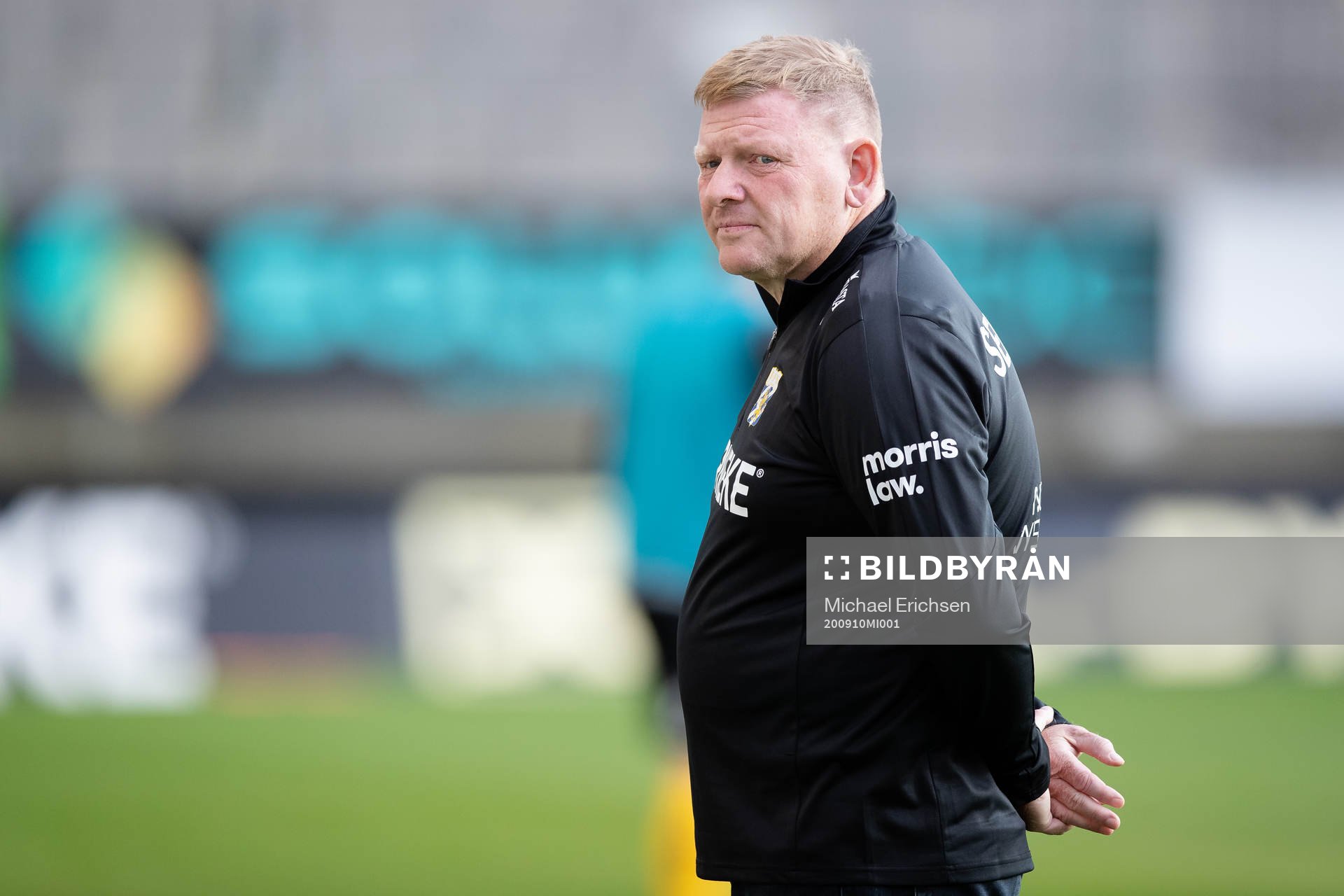 IFK Göteborgs tränare Alf Westerberg innan