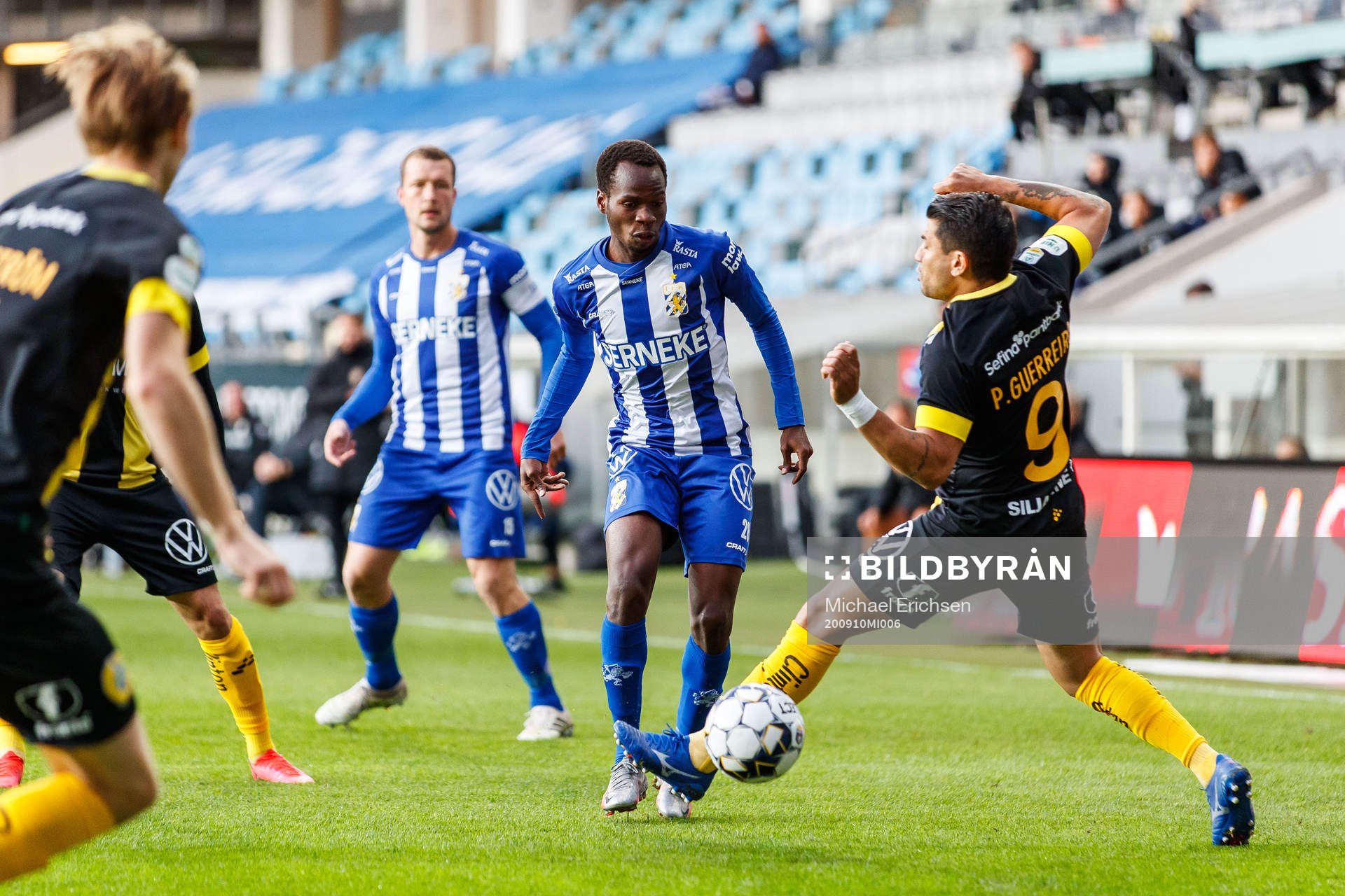 IFK Göteborgs Alhassan Yusuf Abdullahi och Hammarbys