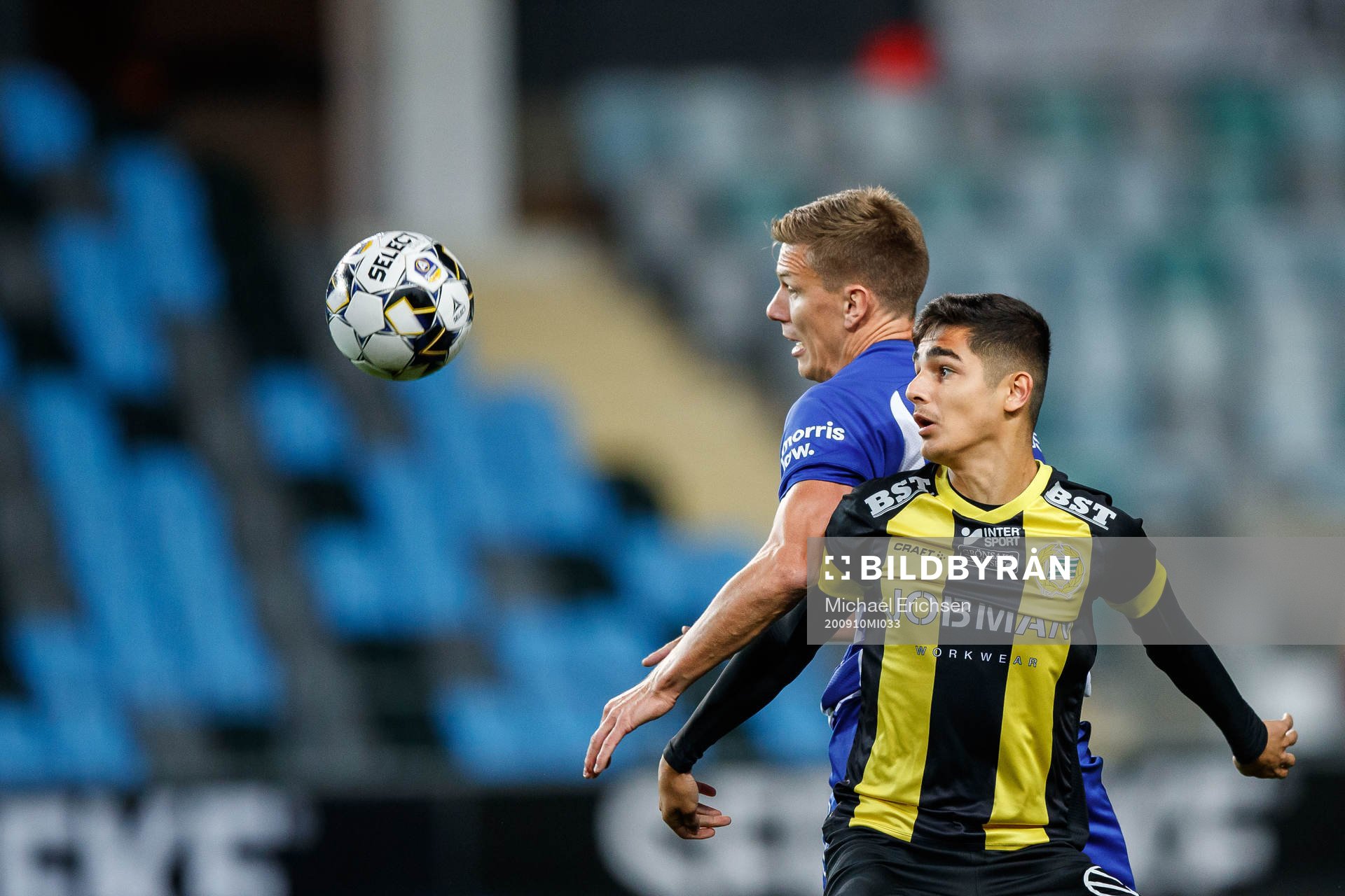 IFK Göteborgs Pontus Wernbloom och Hammarbys Aimar Sher