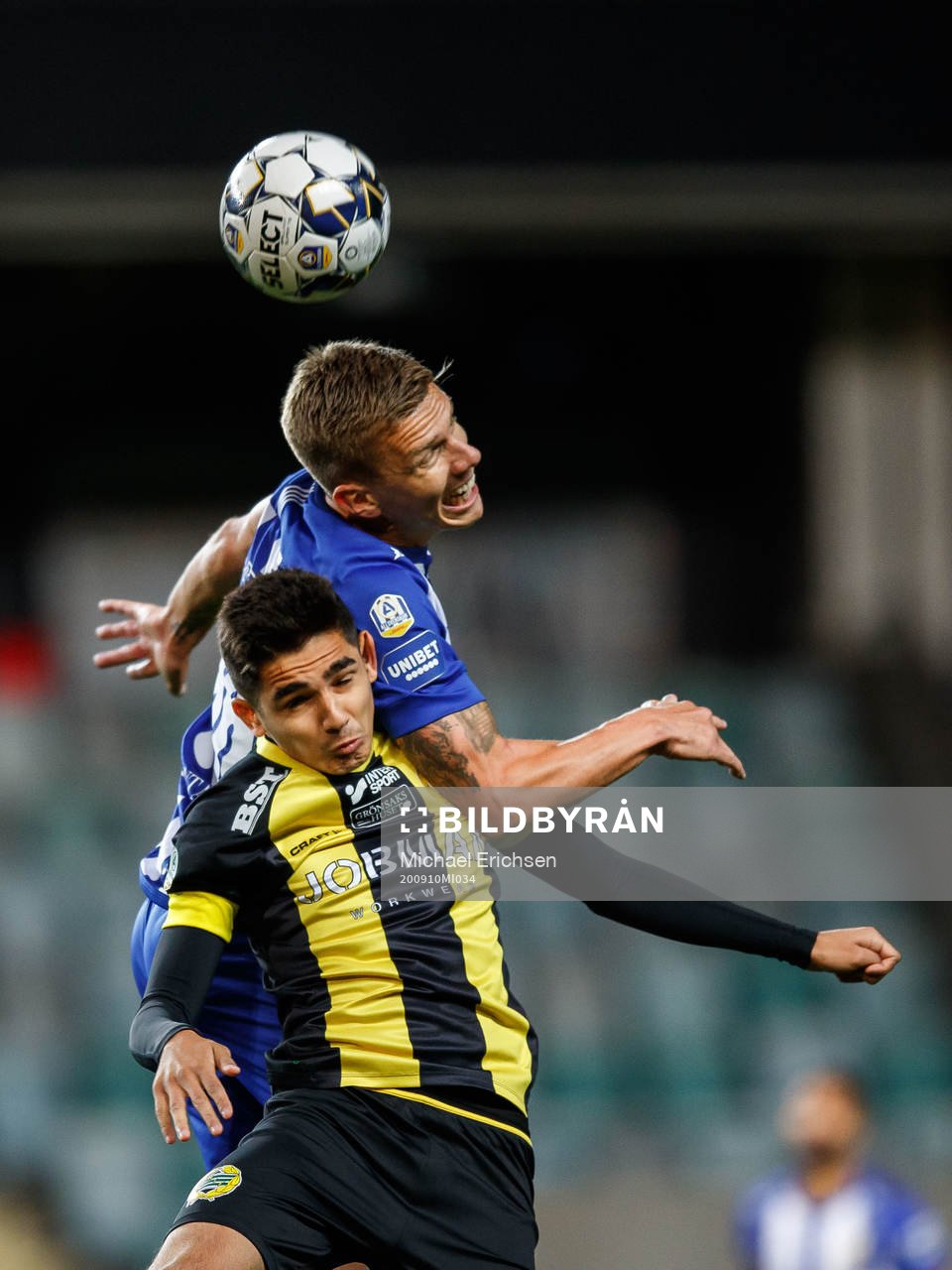 IFK Göteborgs Pontus Wernbloom och Hammarbys Aimar Sher
