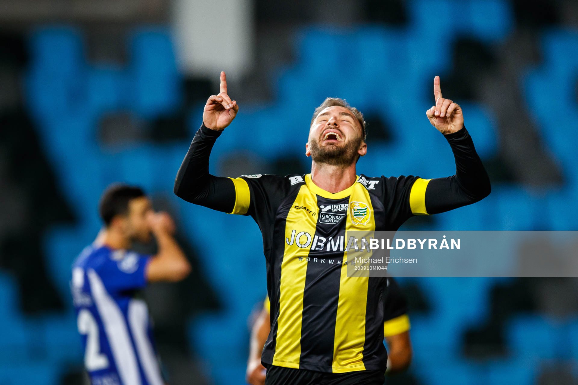 Hammarbys Muamer Tankovic jublar