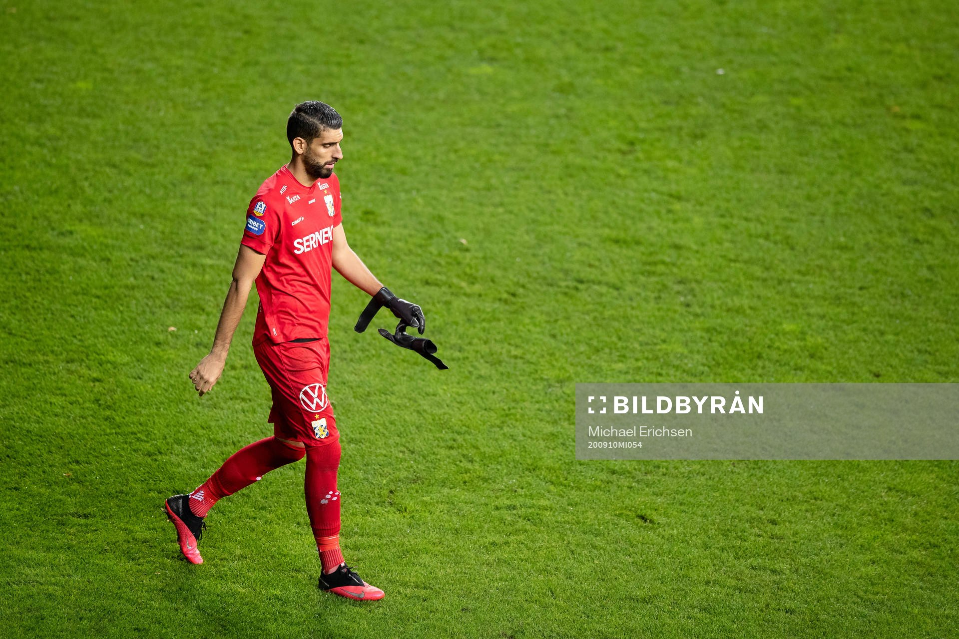 IFK Göteborgs målvakt Ioannis Anestis deppar