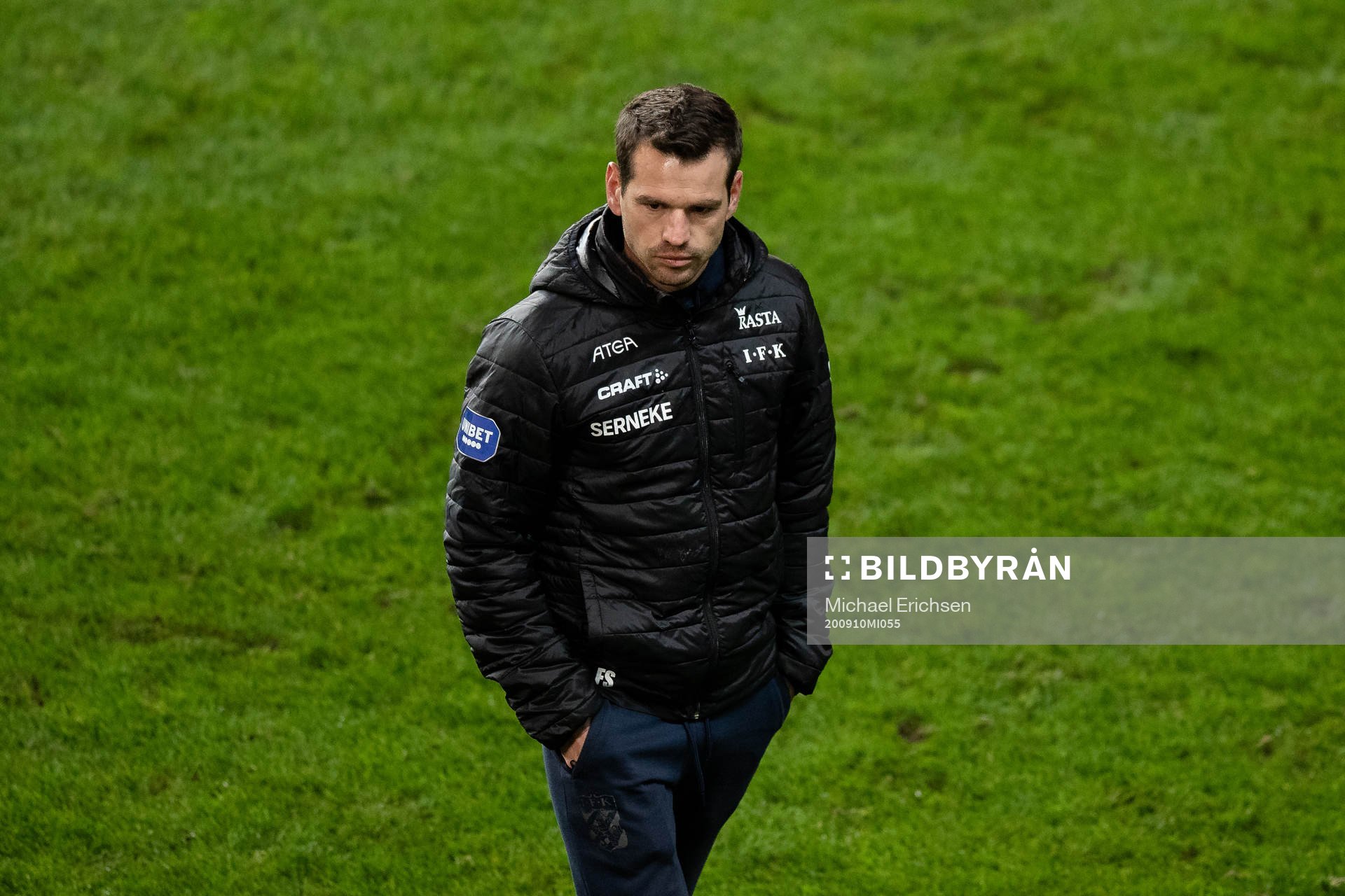 IFK Göteborgs tränare Ferran Sibila deppar