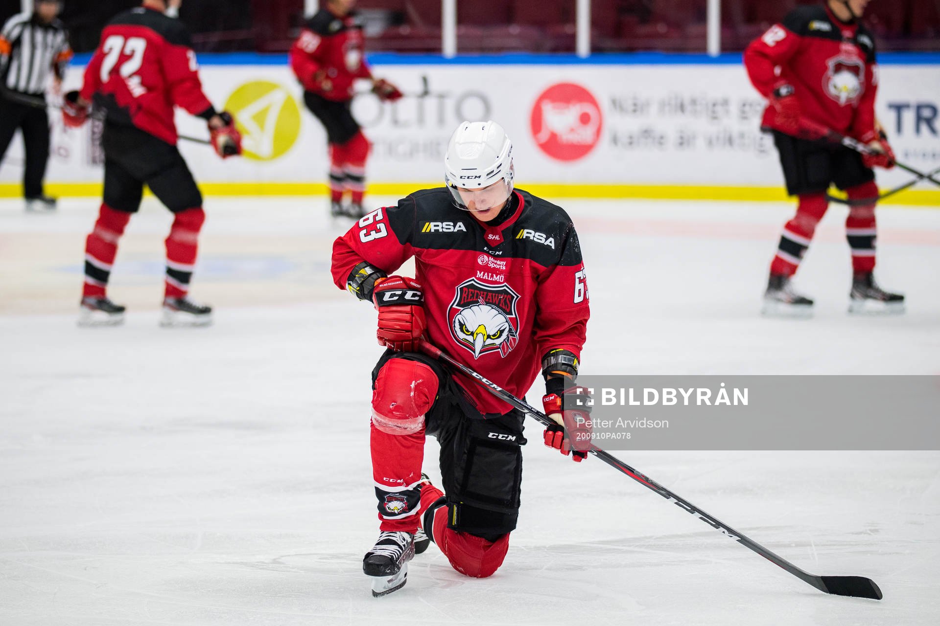 Malmö Redhawks Fredrik Händemark deppar