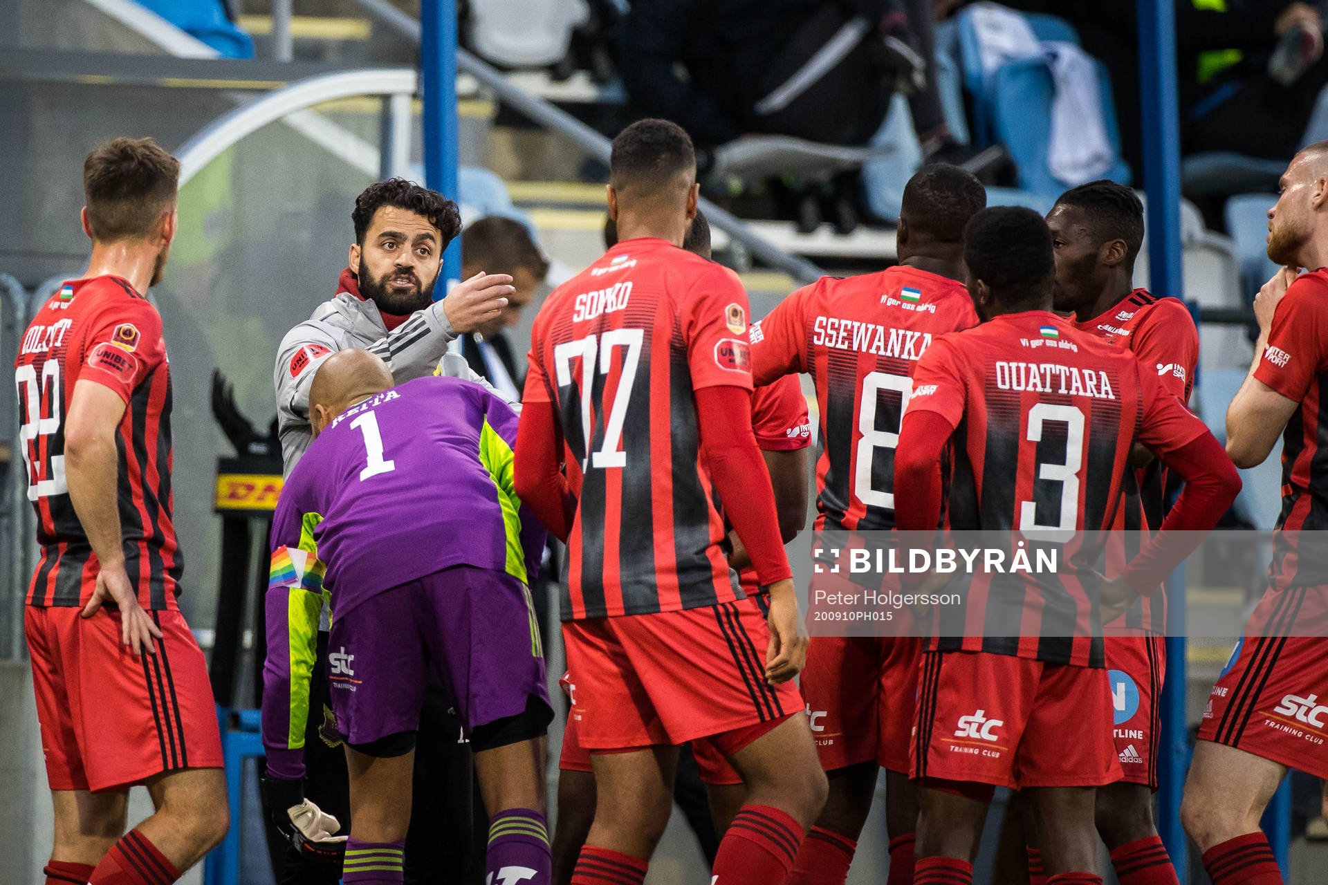 Östersunds tränare Amir Azrafshan