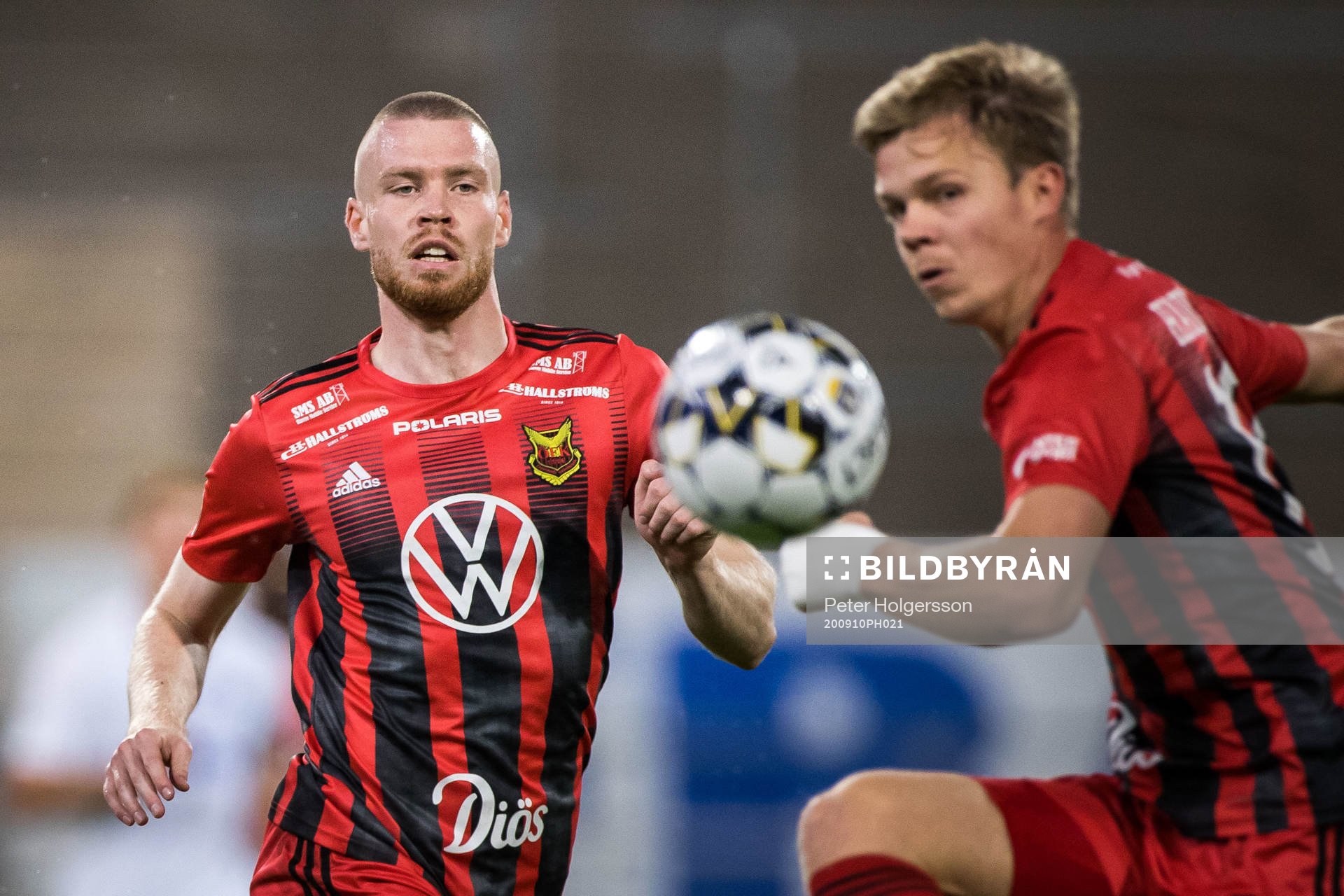 Östersunds Thomas Isherwood och Eirik Haugan