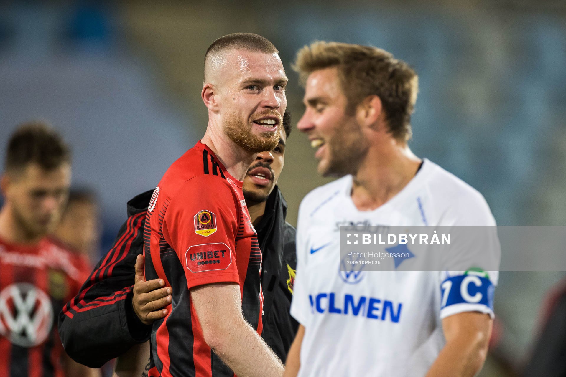 Östersunds Thomas Isherwood och IFK Norrköpings