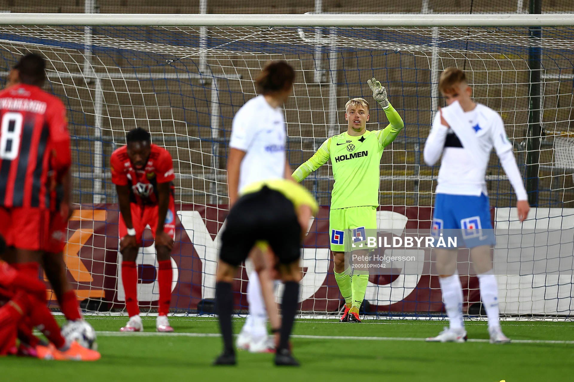 IFK Norrköpings målvakt Isak Pettersson