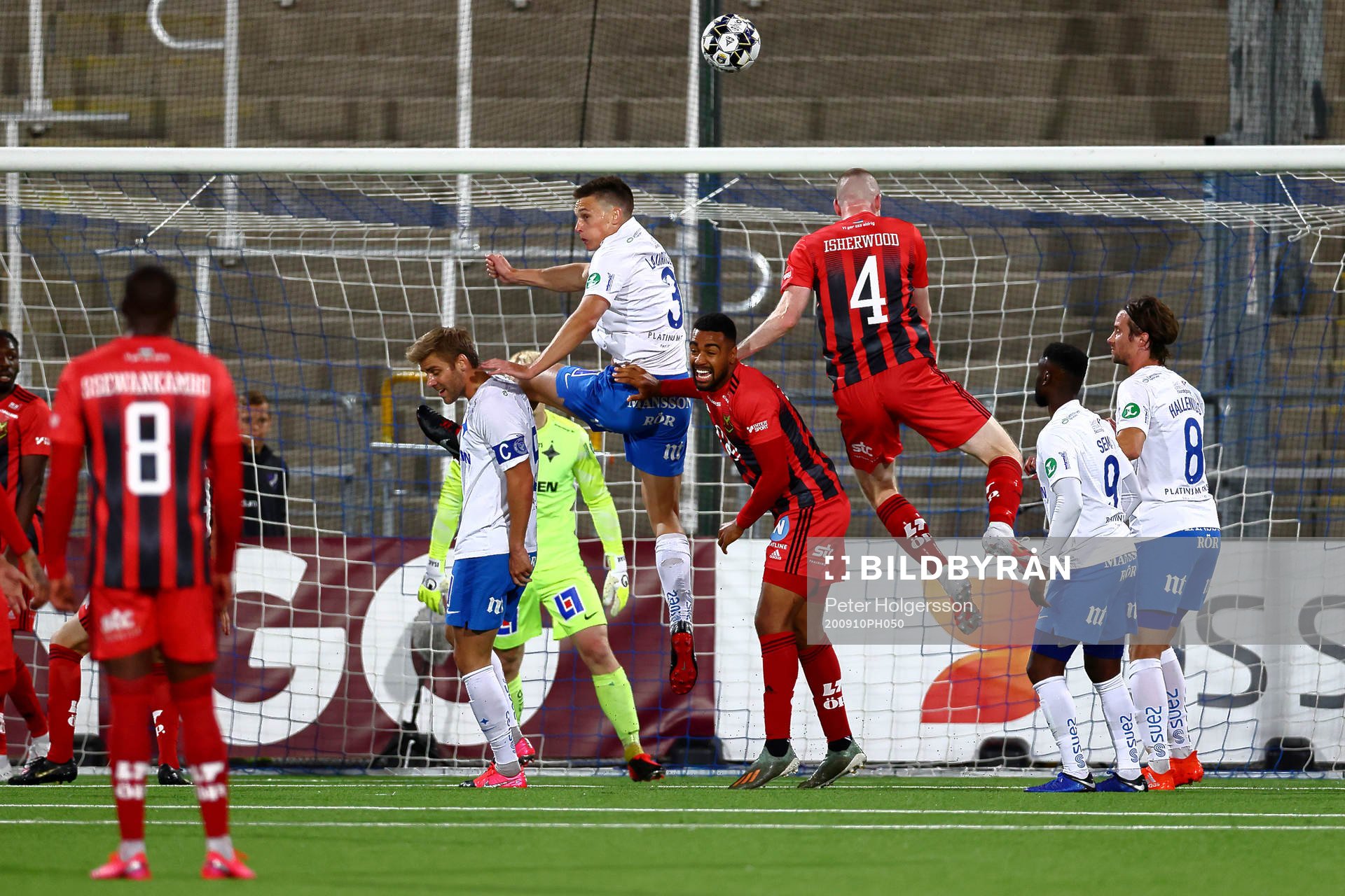 Spel framför IFK Norrköpings mål