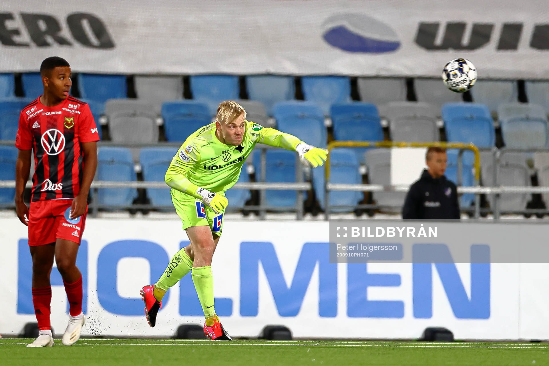 under fotbollsmatchen i Allsvenskan mellan IFK Norrköping