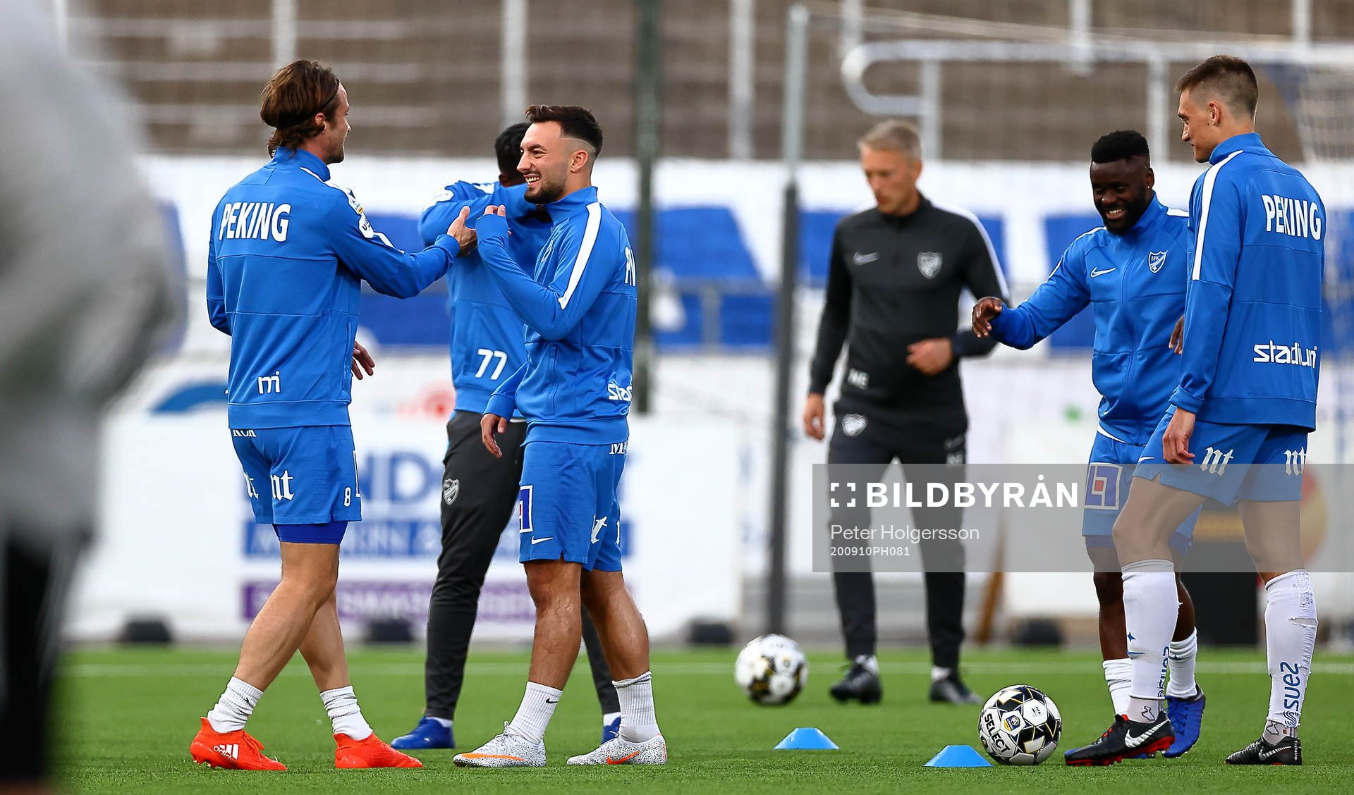 IFK Norrköpings Linus Hallenius, Sead Haksabanovic och