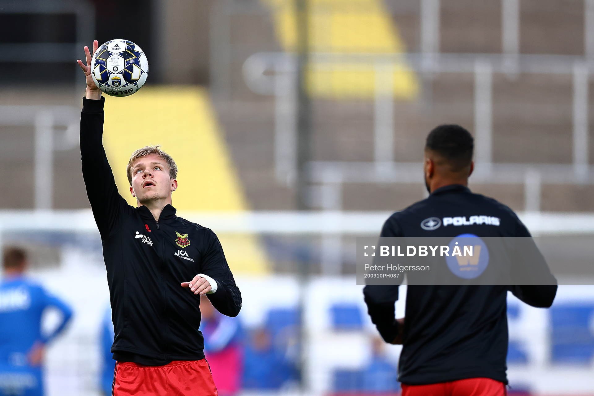 Östersunds Eirik Haugan värmer upp