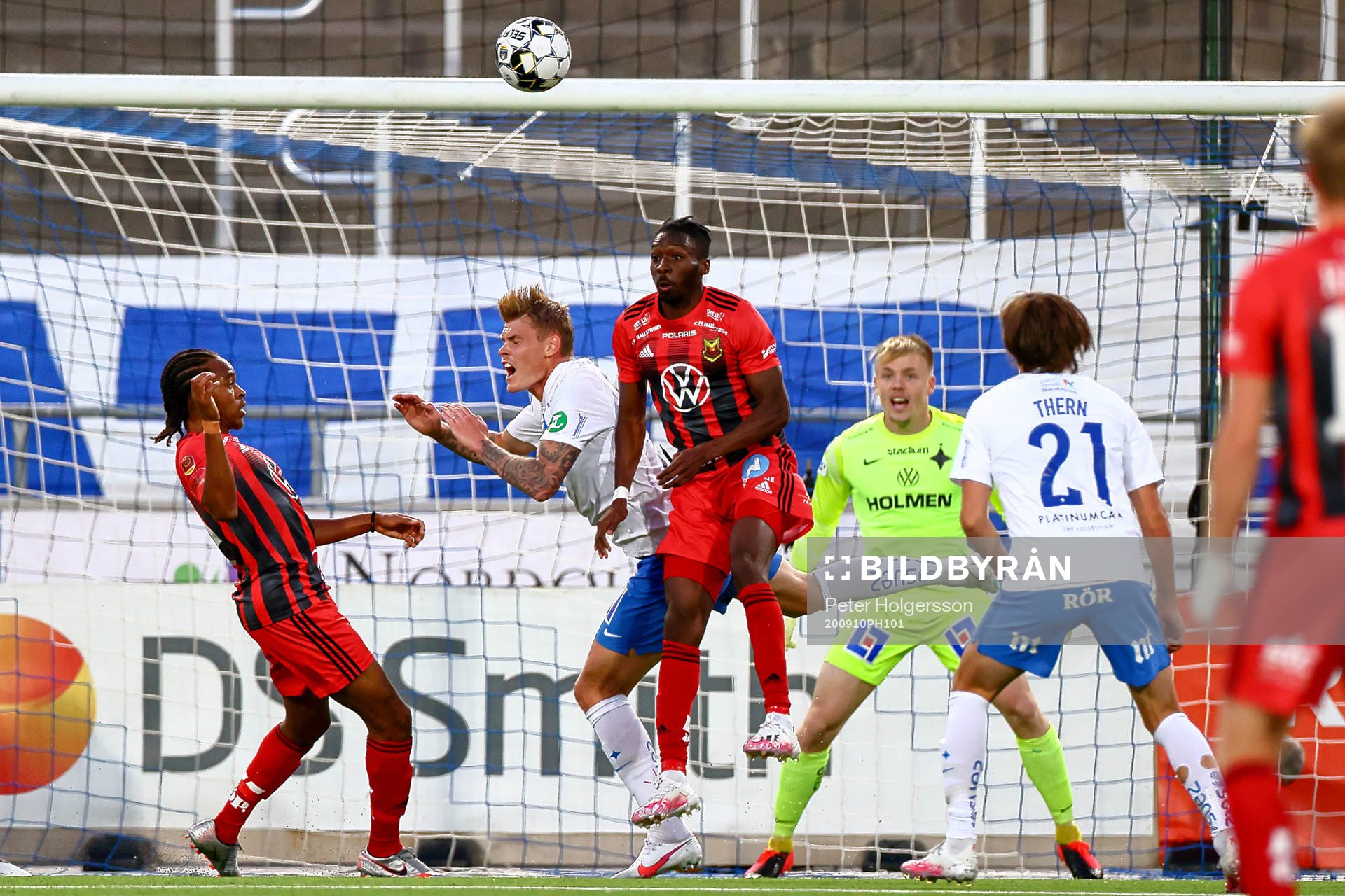 Spel framför IFK Norrköpings mål