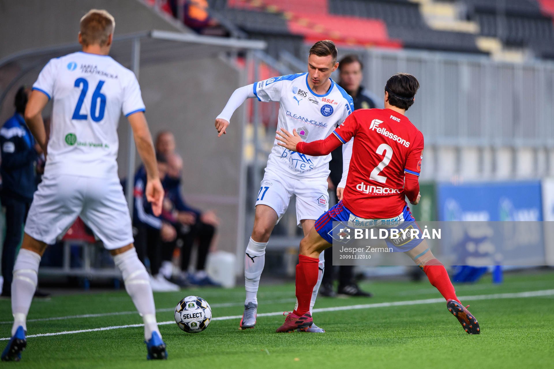 Akropolis Mattias Bouvin och Östers Mattias Pavic