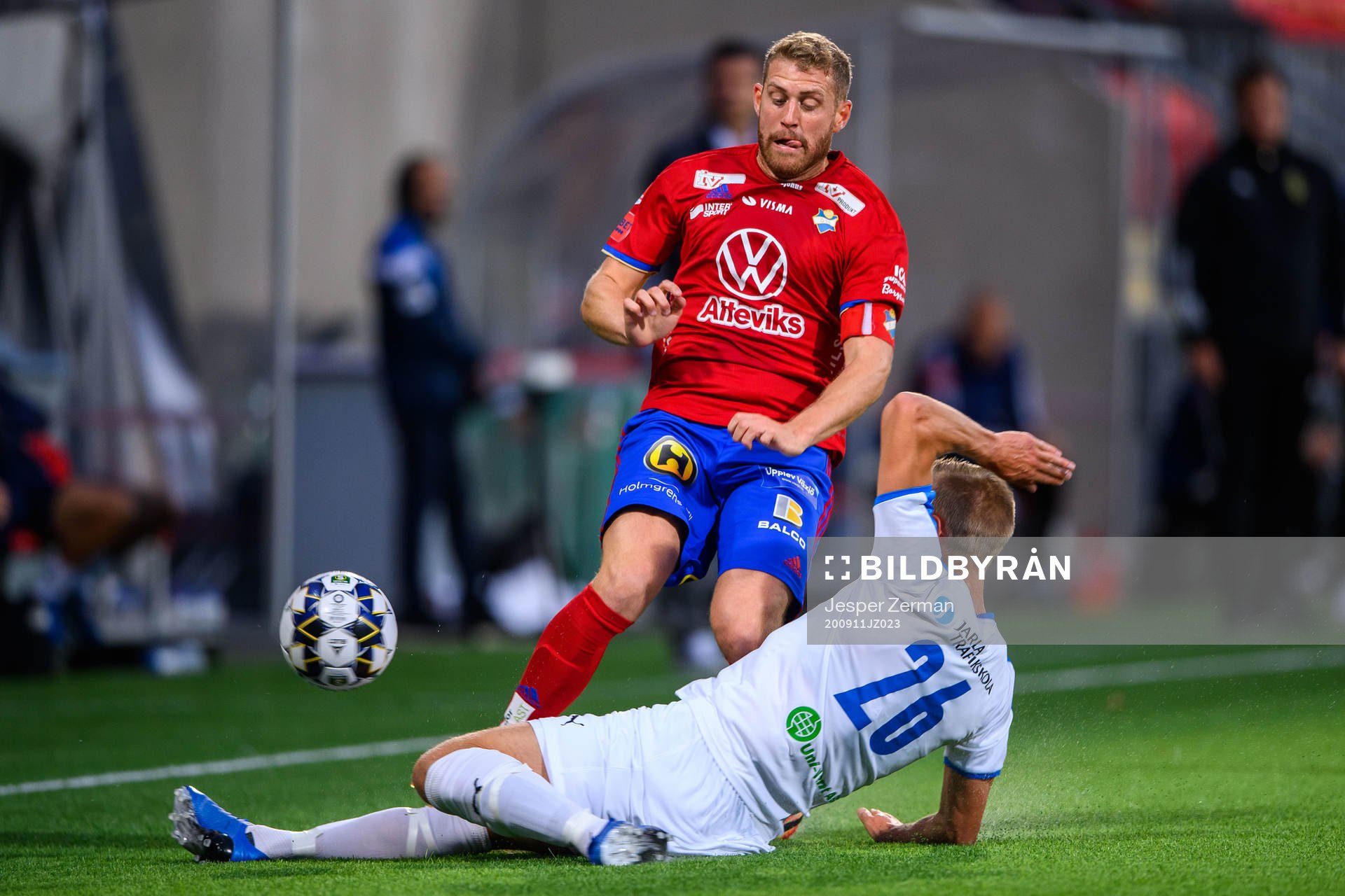 Östers Stefan Karlsson och Akropolis Martin Falkeborn
