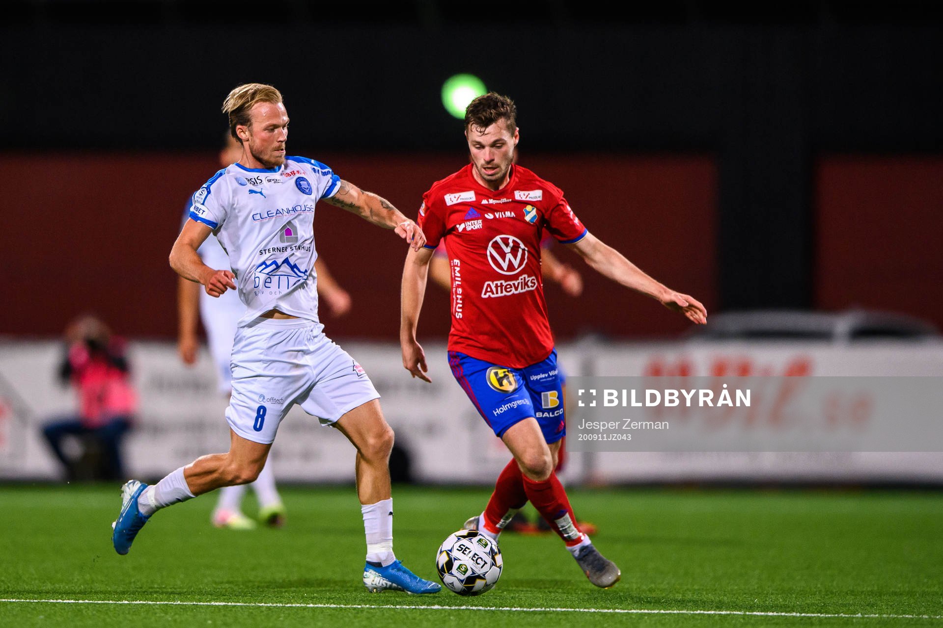 Akropolis Pontus Åsbrink och Östers Nicolas Mortensen