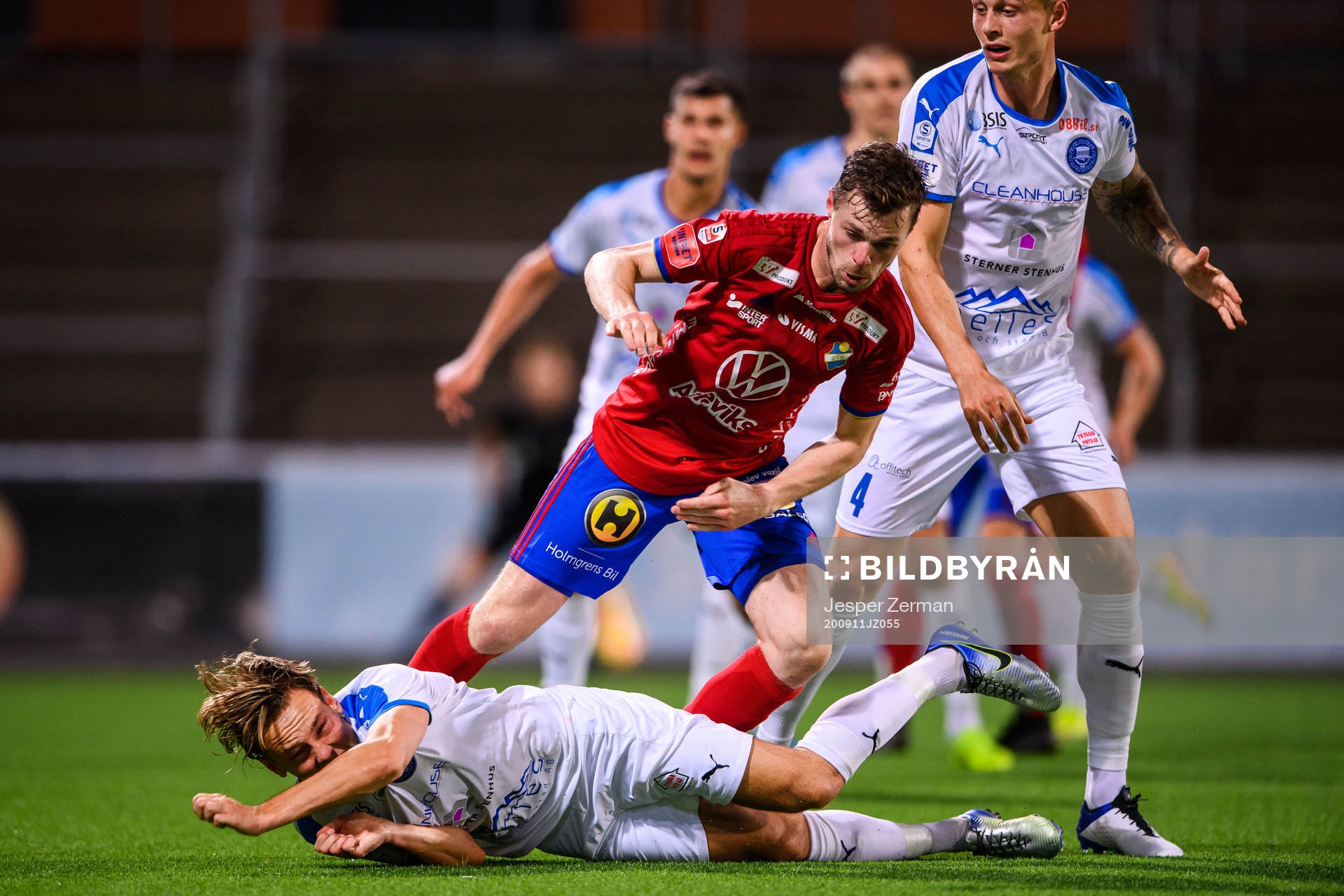 Akropolis Cesar Weilid och Östers Nicolas Mortensen
